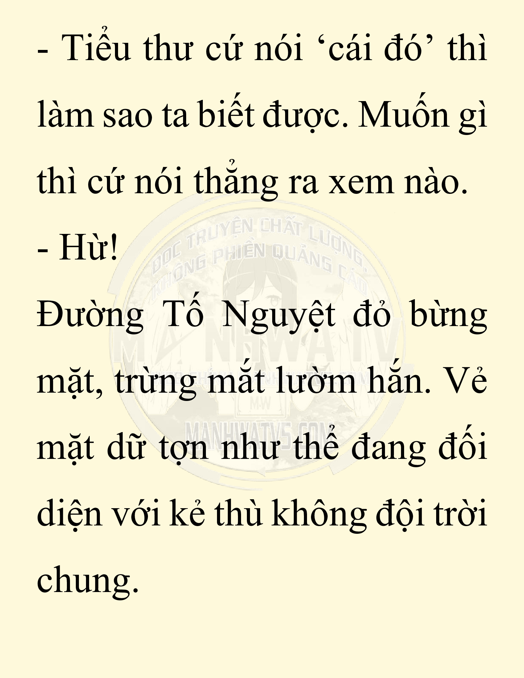 Đọc truyện SNVT[NOVEL] Ta Bắt Cóc Tiểu Nữ Đường Gia Tứ Xuyên - Chap 7: Bắt Cóc