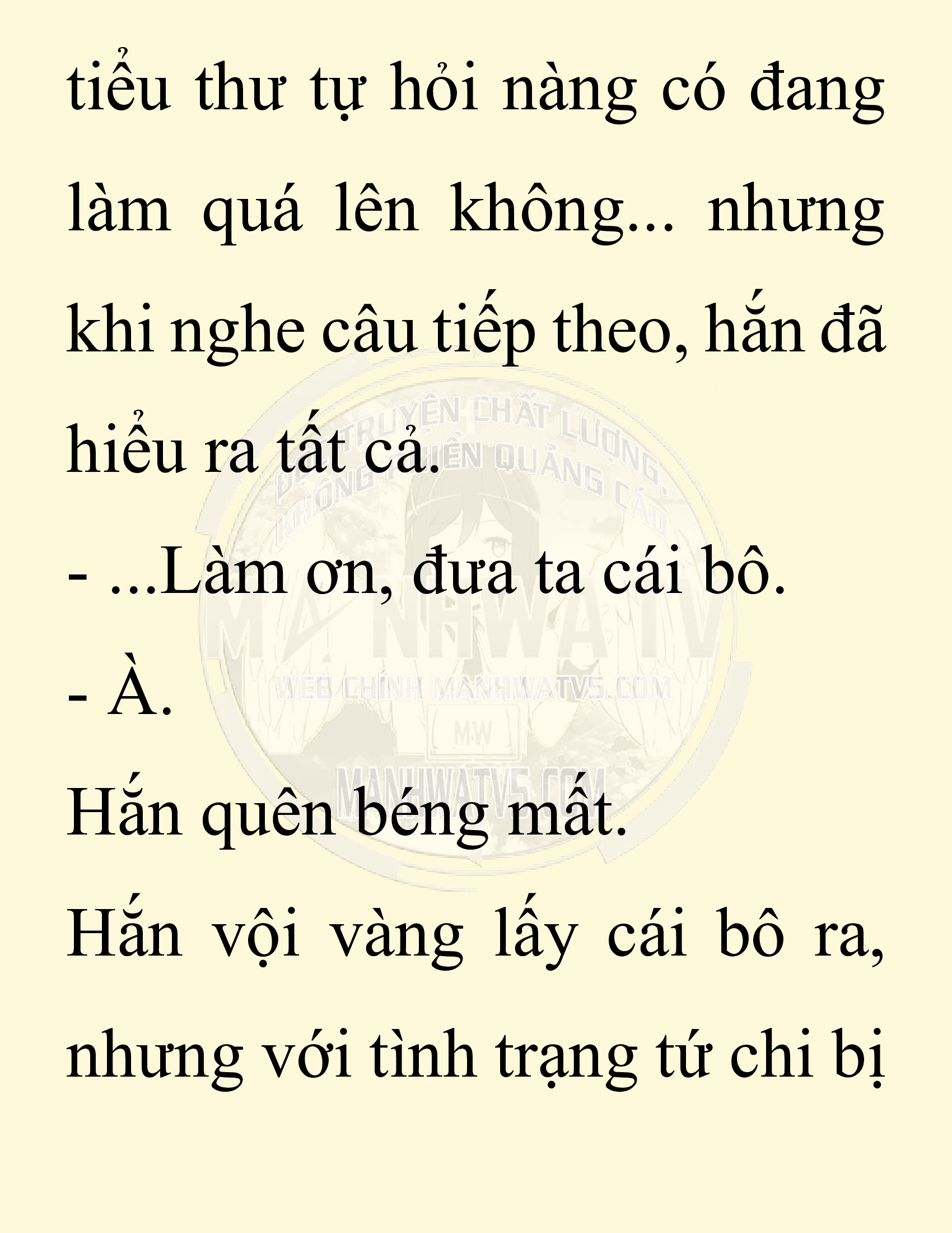Đọc truyện SNVT[NOVEL] Ta Bắt Cóc Tiểu Nữ Đường Gia Tứ Xuyên - Chap 7: Bắt Cóc