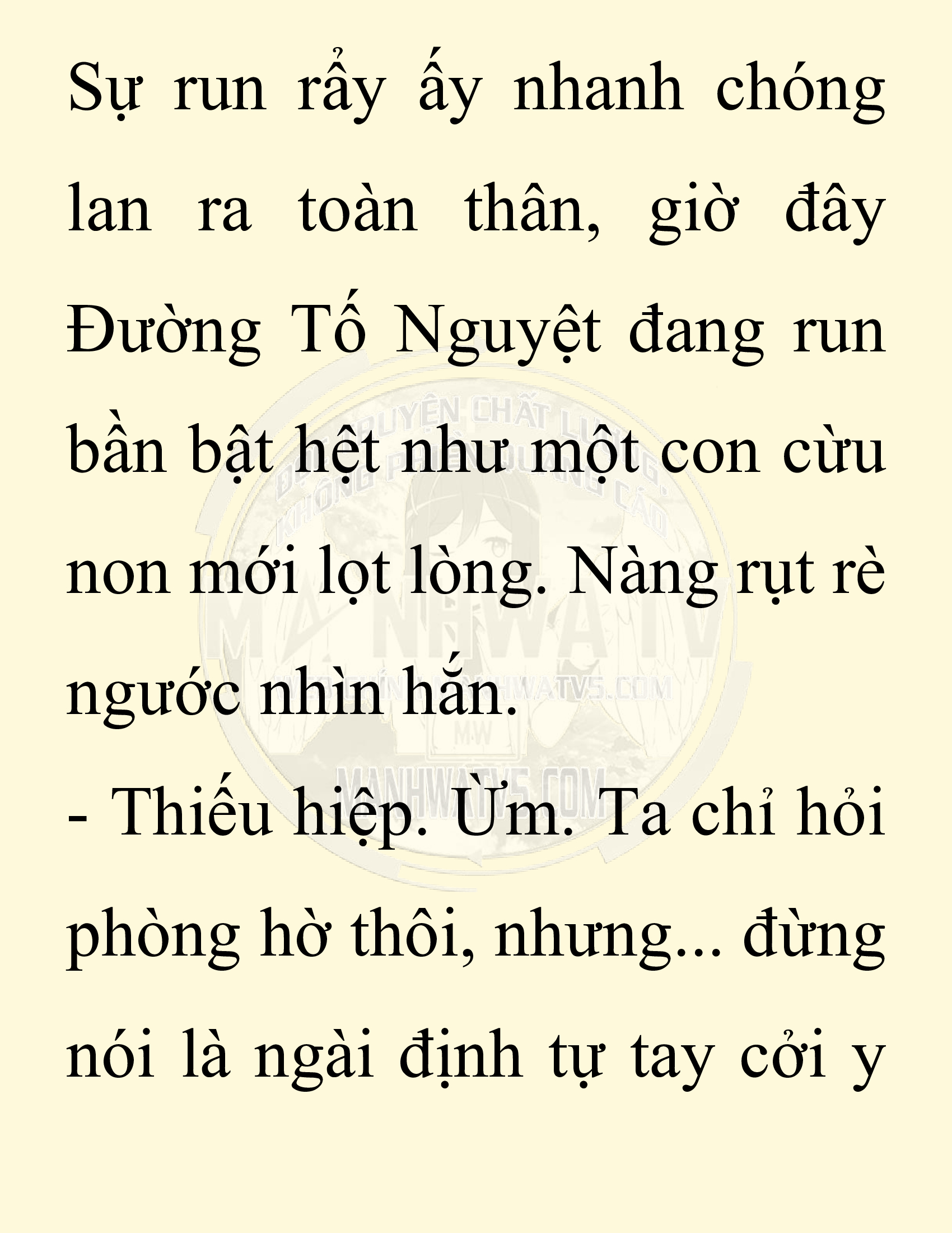 Đọc truyện SNVT[NOVEL] Ta Bắt Cóc Tiểu Nữ Đường Gia Tứ Xuyên - Chap 7: Bắt Cóc