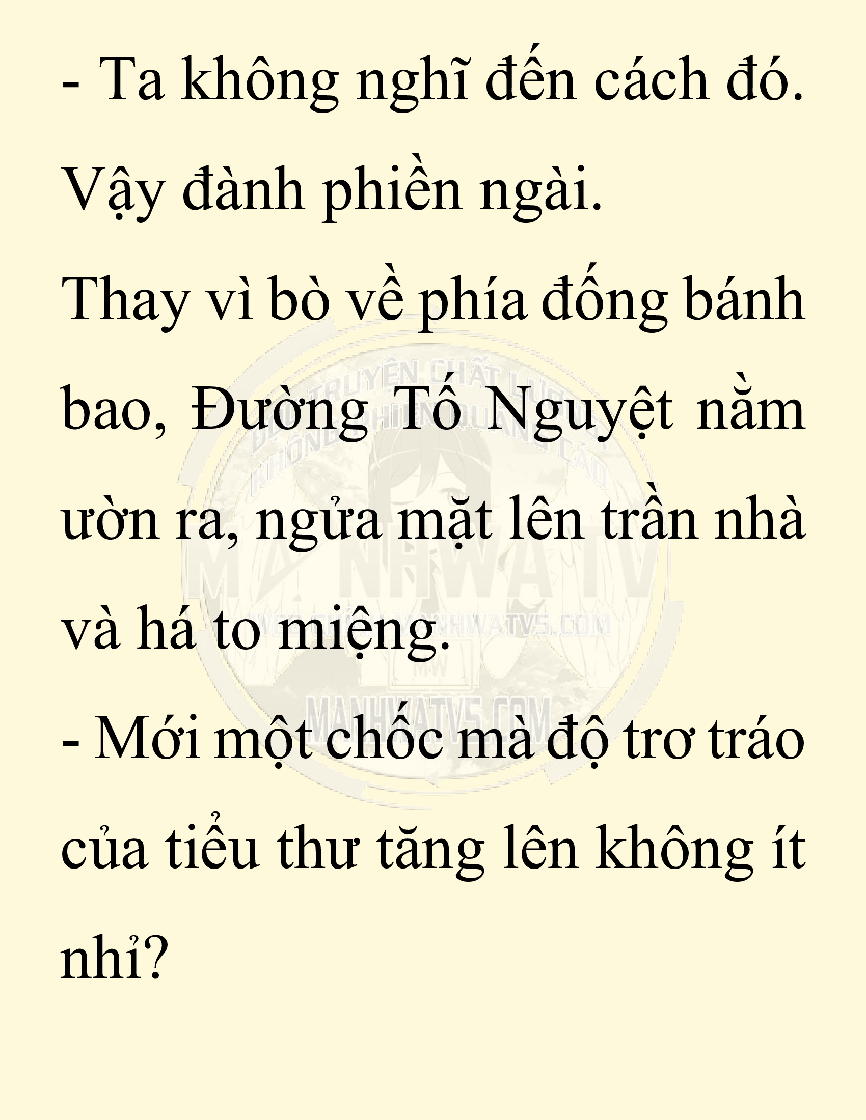 Đọc truyện SNVT[NOVEL] Ta Bắt Cóc Tiểu Nữ Đường Gia Tứ Xuyên - Chap 7: Bắt Cóc