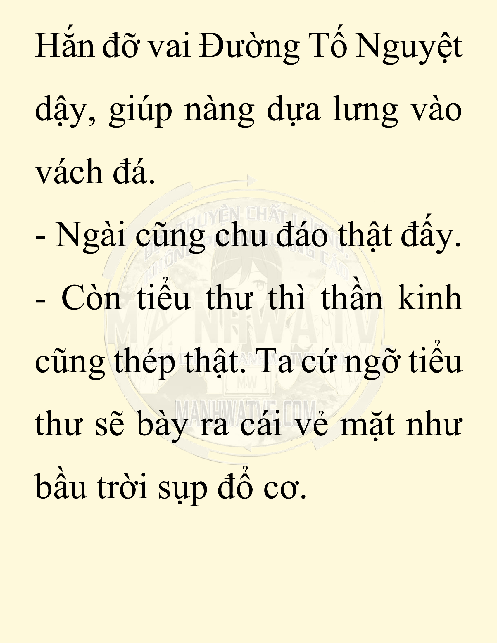 Đọc truyện SNVT[NOVEL] Ta Bắt Cóc Tiểu Nữ Đường Gia Tứ Xuyên - Chap 7: Bắt Cóc