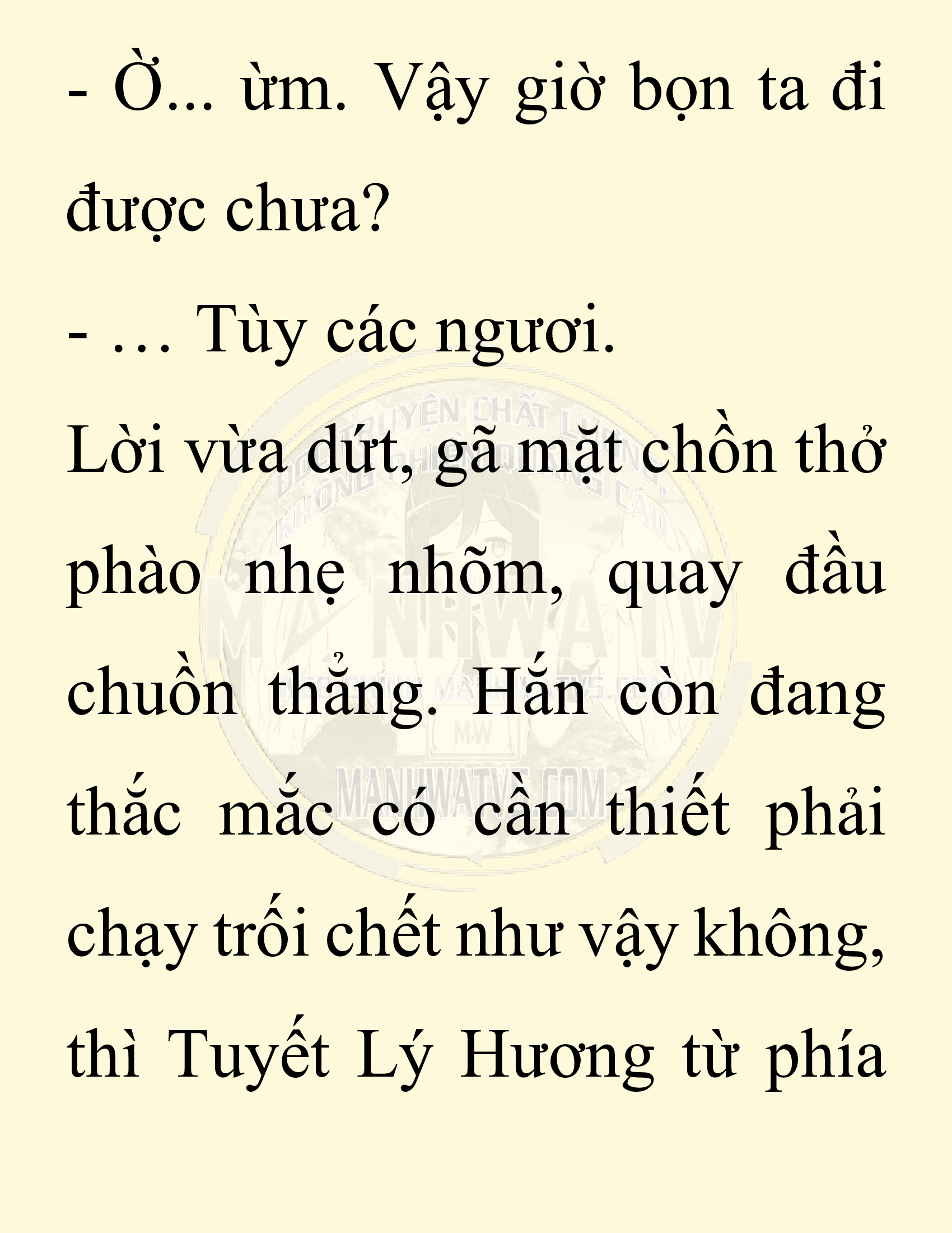 Đọc truyện SNVT[NOVEL] Ta Bắt Cóc Tiểu Nữ Đường Gia Tứ Xuyên - Chap 73: Chạy Trốn