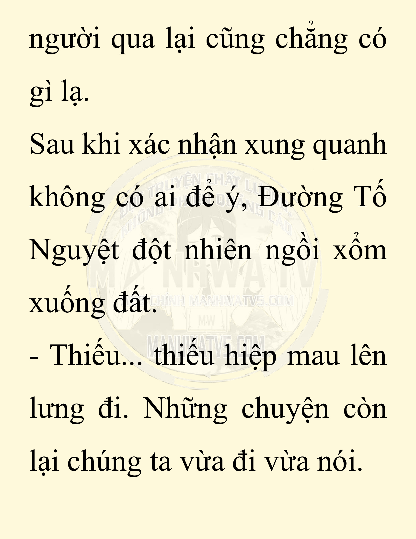 Đọc truyện SNVT[NOVEL] Ta Bắt Cóc Tiểu Nữ Đường Gia Tứ Xuyên - Chap 75: Chạy Trốn