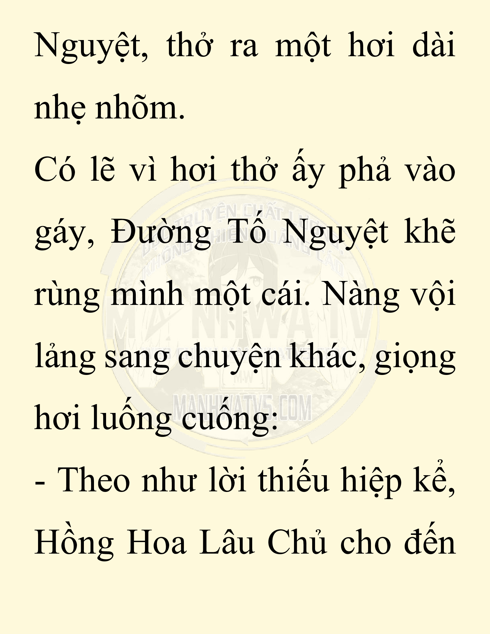 Đọc truyện SNVT[NOVEL] Ta Bắt Cóc Tiểu Nữ Đường Gia Tứ Xuyên - Chap 75: Chạy Trốn