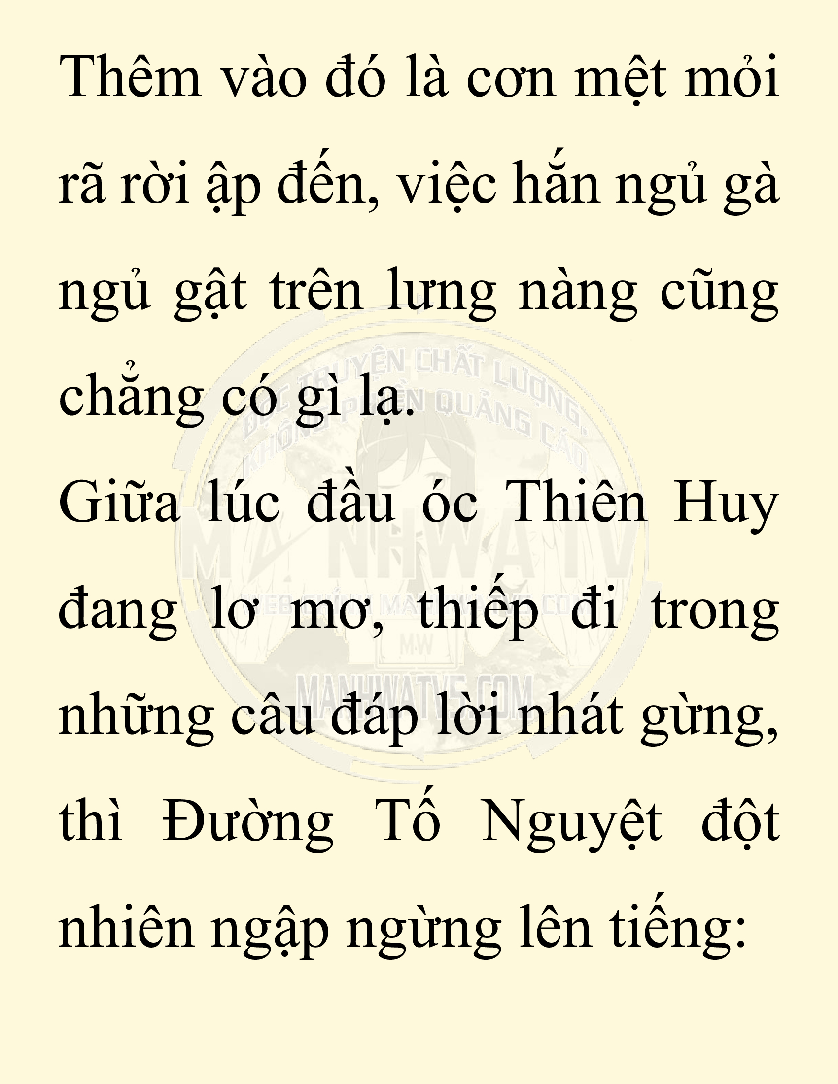 Đọc truyện SNVT[NOVEL] Ta Bắt Cóc Tiểu Nữ Đường Gia Tứ Xuyên - Chap 76: Chạy Trốn