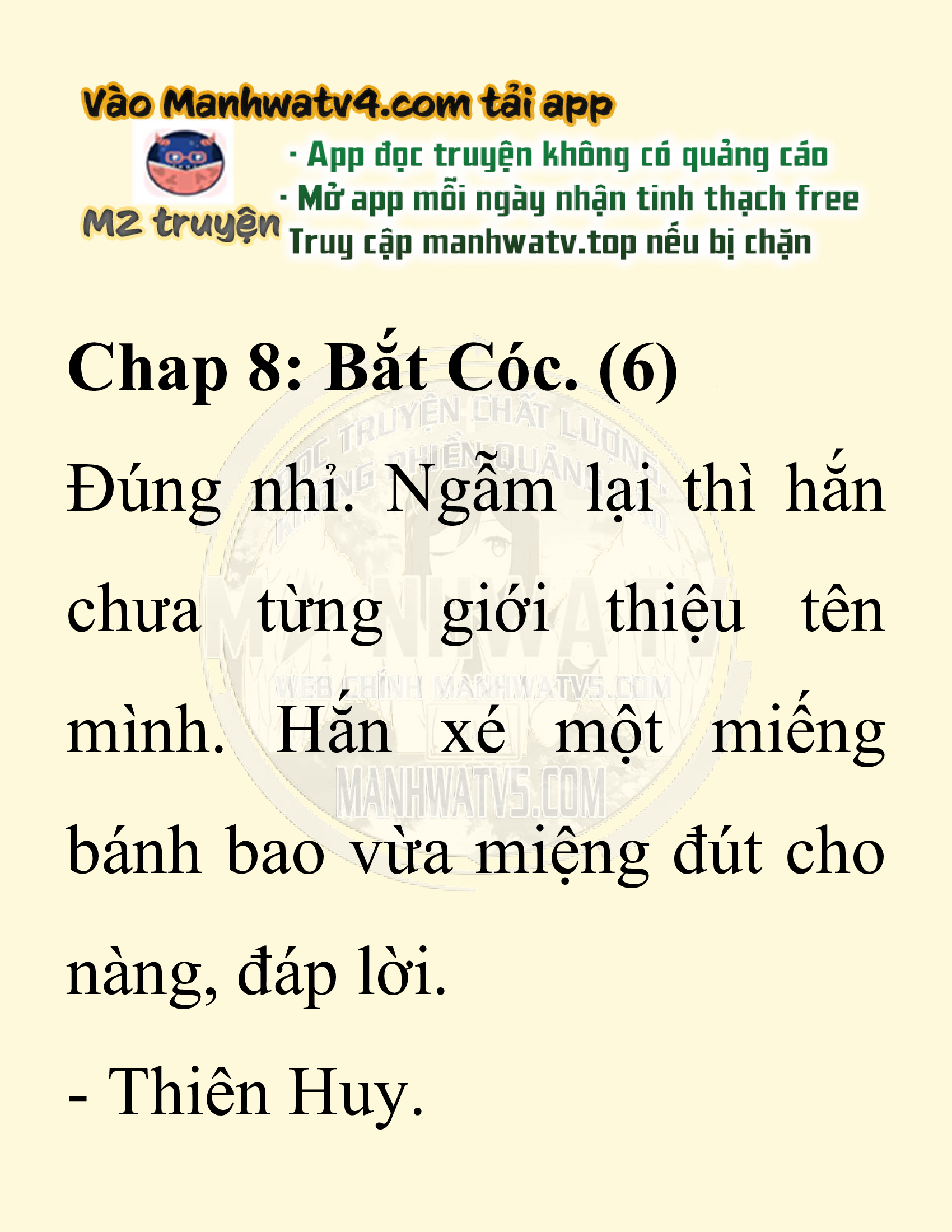 Đọc truyện SNVT[NOVEL] Ta Bắt Cóc Tiểu Nữ Đường Gia Tứ Xuyên - Chap 8: Bắt Cóc