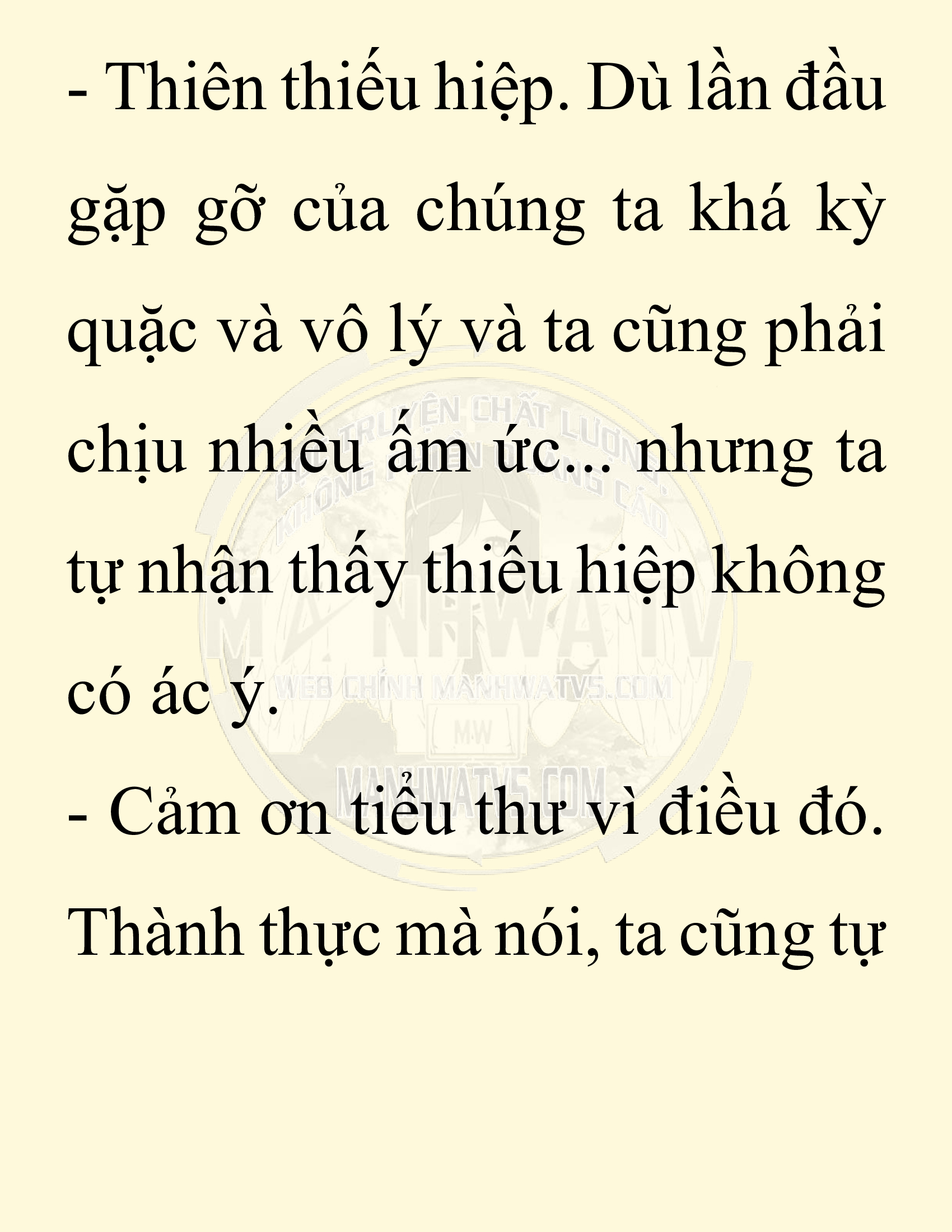 Đọc truyện SNVT[NOVEL] Ta Bắt Cóc Tiểu Nữ Đường Gia Tứ Xuyên - Chap 8: Bắt Cóc