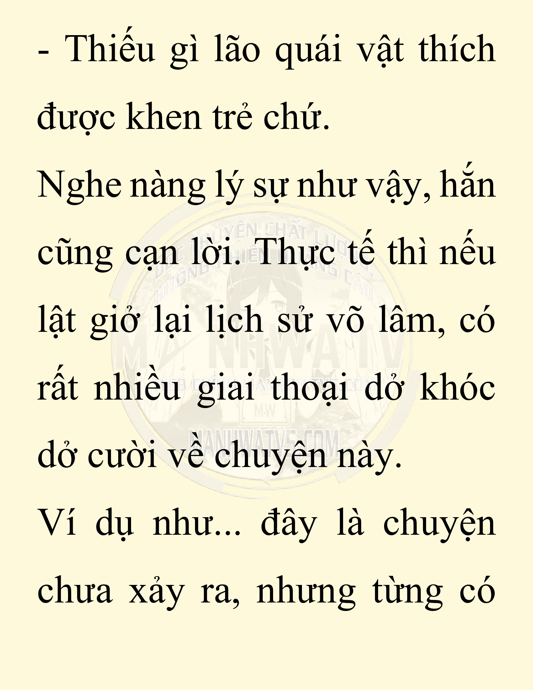 Đọc truyện SNVT[NOVEL] Ta Bắt Cóc Tiểu Nữ Đường Gia Tứ Xuyên - Chap 8: Bắt Cóc