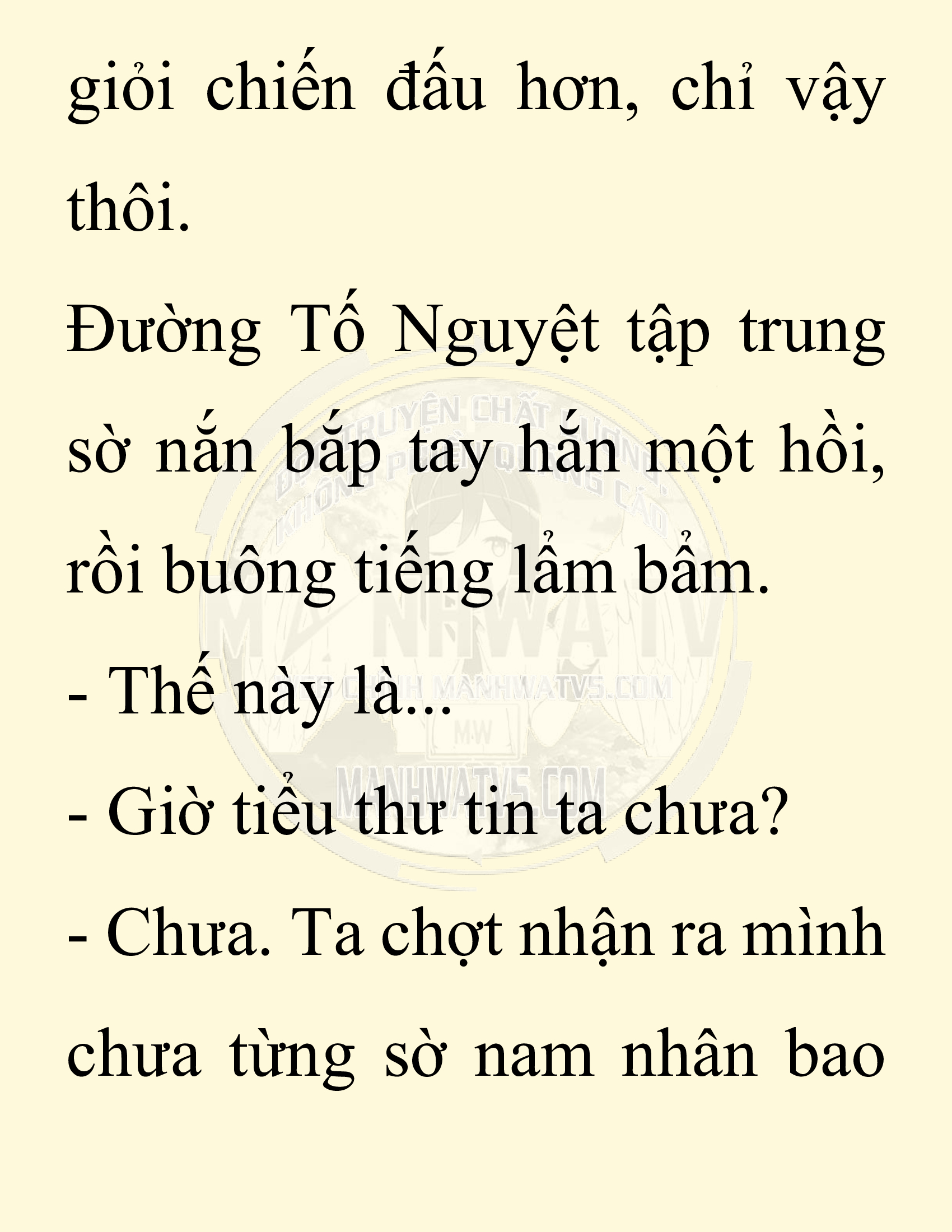 Đọc truyện SNVT[NOVEL] Ta Bắt Cóc Tiểu Nữ Đường Gia Tứ Xuyên - Chap 8: Bắt Cóc
