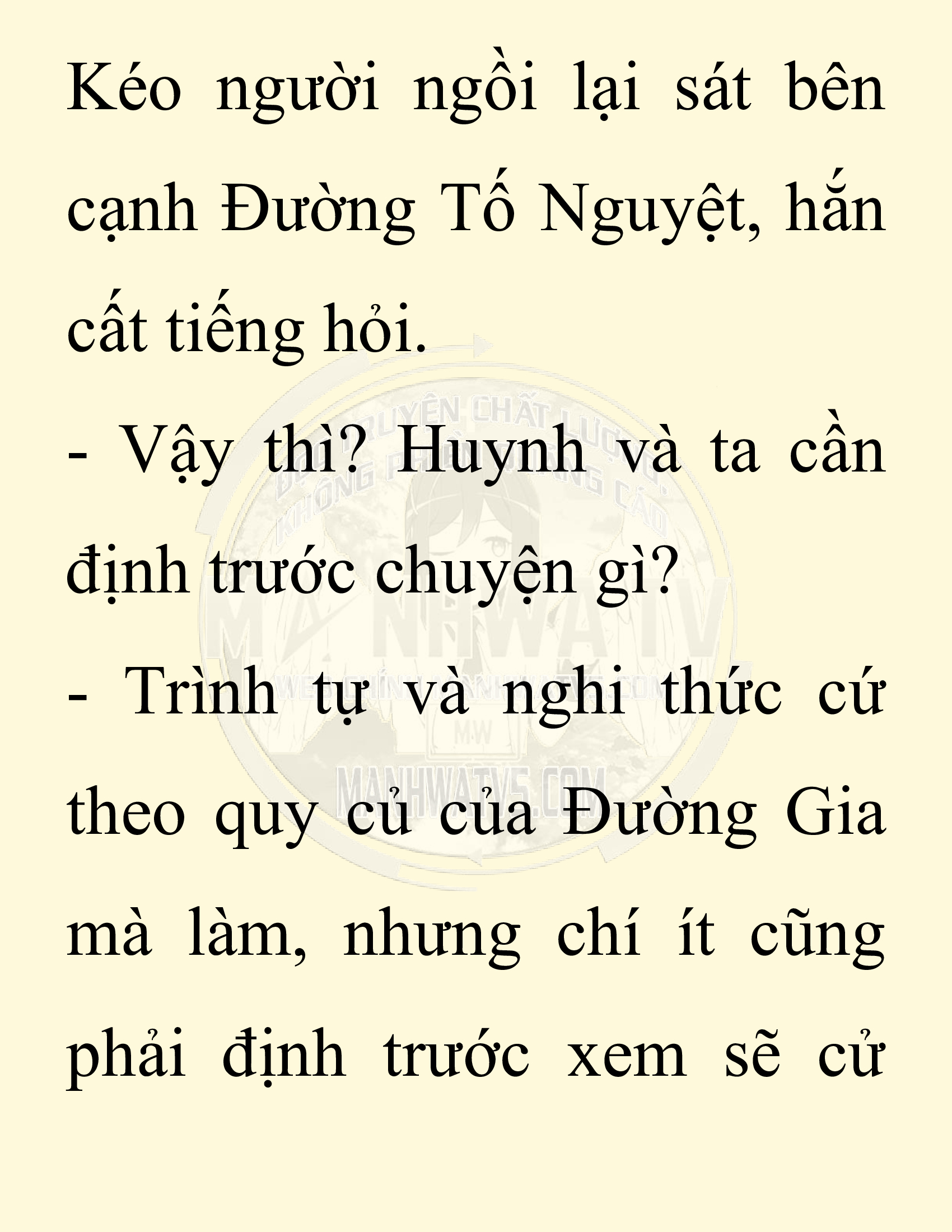 Đọc truyện SNVT[NOVEL] Ta Bắt Cóc Tiểu Nữ Đường Gia Tứ Xuyên - Chap 81: Lễ Đính Hôn