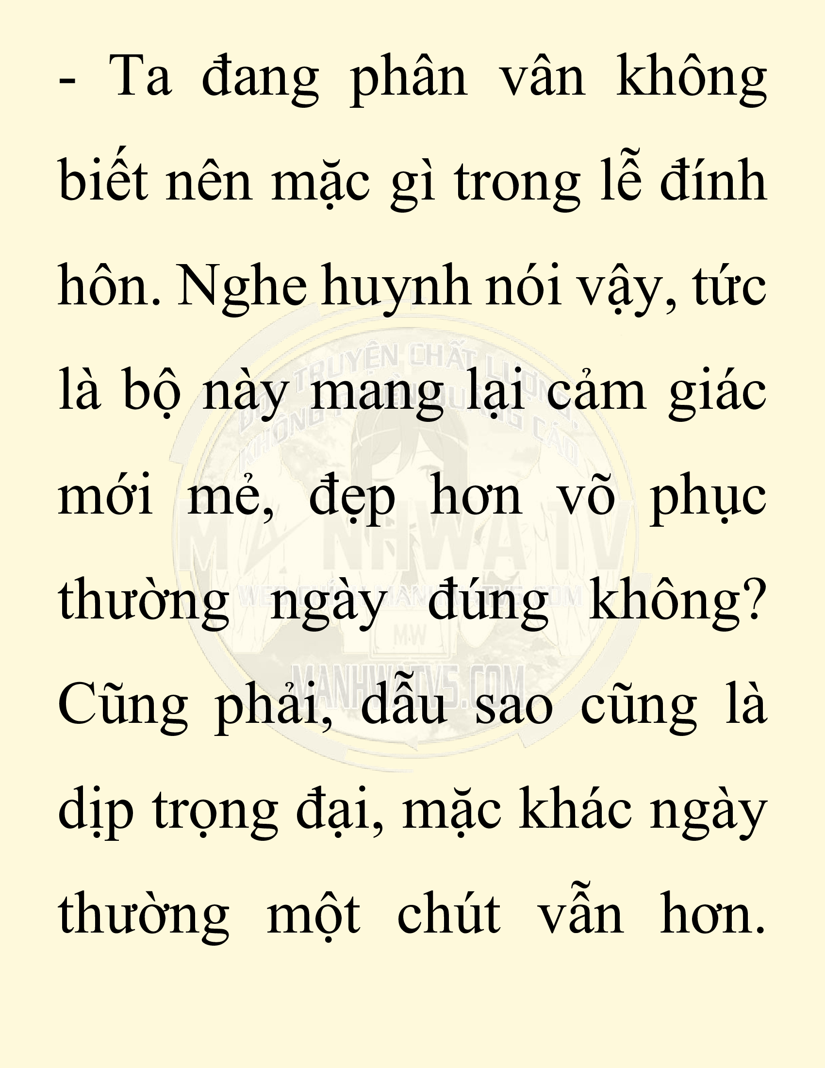 Đọc truyện SNVT[NOVEL] Ta Bắt Cóc Tiểu Nữ Đường Gia Tứ Xuyên - Chap 83: Lễ Đính Hôn