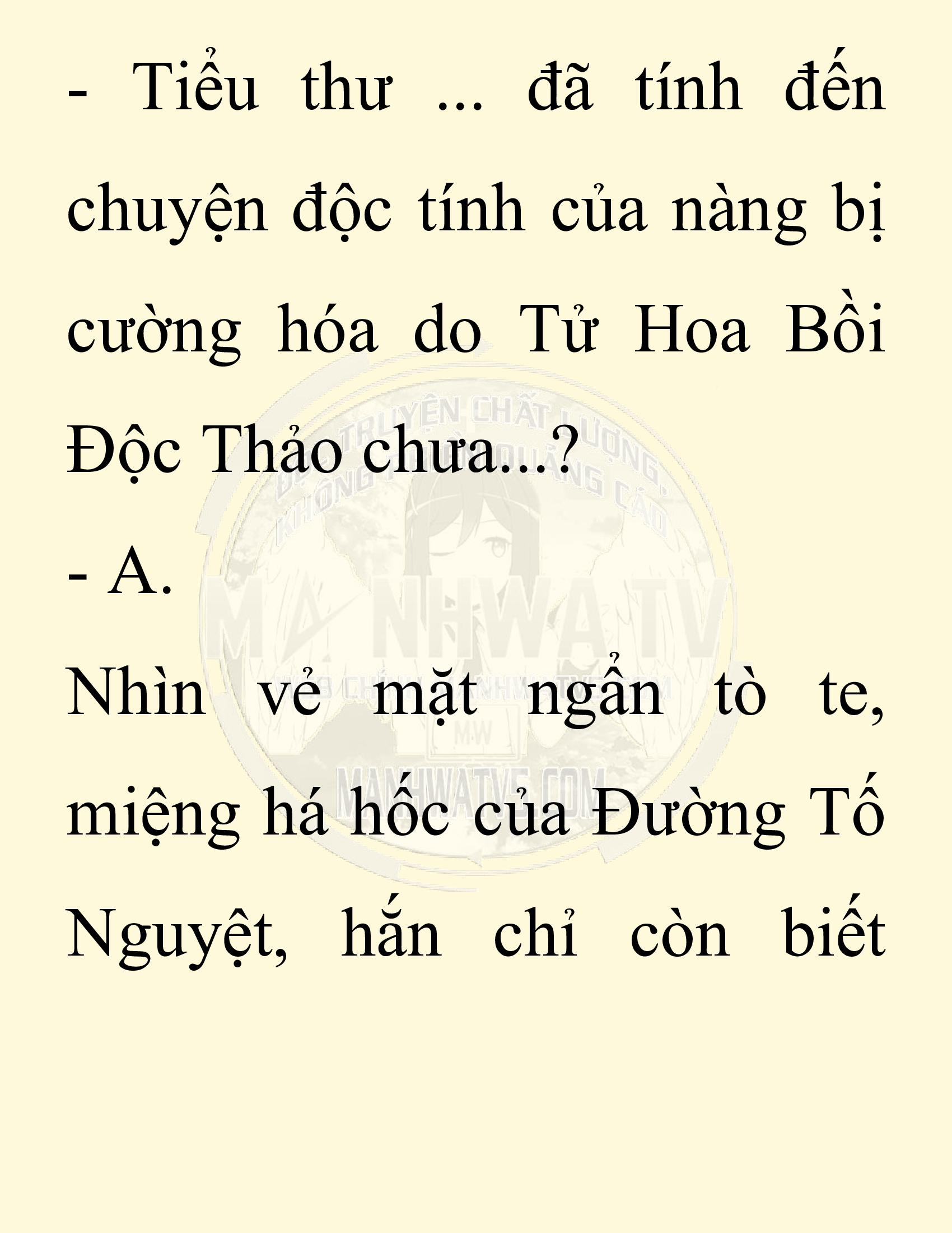 Đọc truyện SNVT[NOVEL] Ta Bắt Cóc Tiểu Nữ Đường Gia Tứ Xuyên - Chap 84: Lễ Đính Hôn