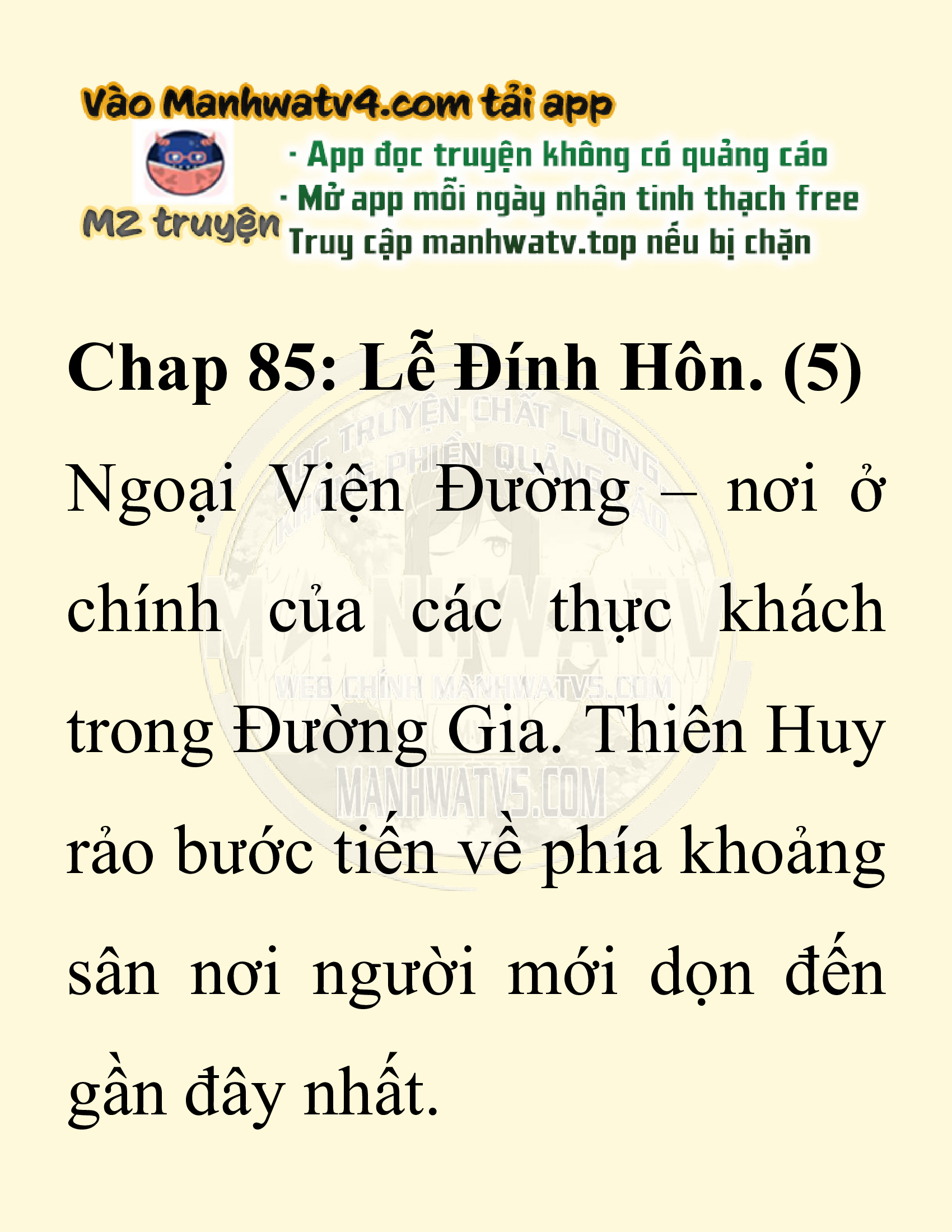 Đọc truyện SNVT[NOVEL] Ta Bắt Cóc Tiểu Nữ Đường Gia Tứ Xuyên - Chap 85: Lễ Đính Hôn