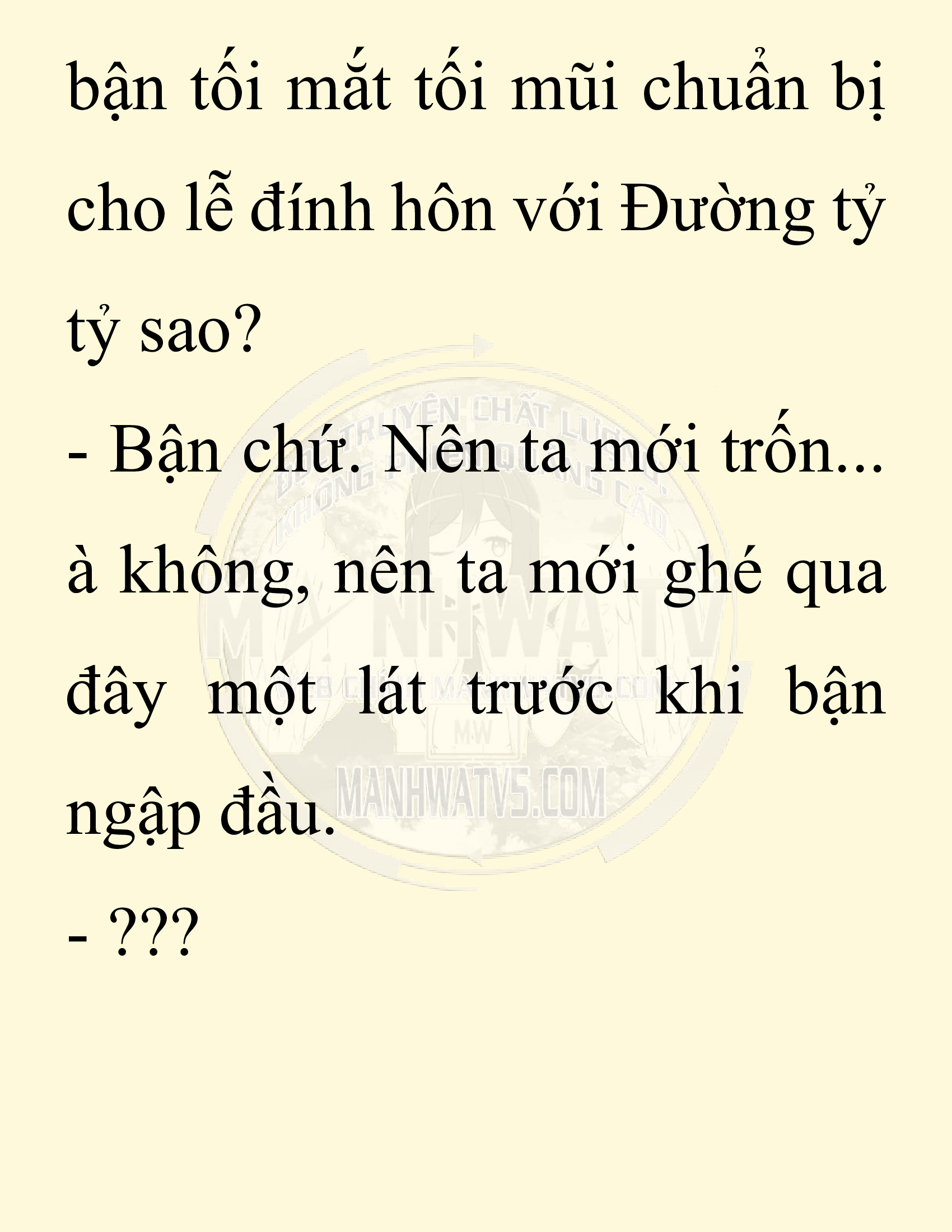 Đọc truyện SNVT[NOVEL] Ta Bắt Cóc Tiểu Nữ Đường Gia Tứ Xuyên - Chap 85: Lễ Đính Hôn