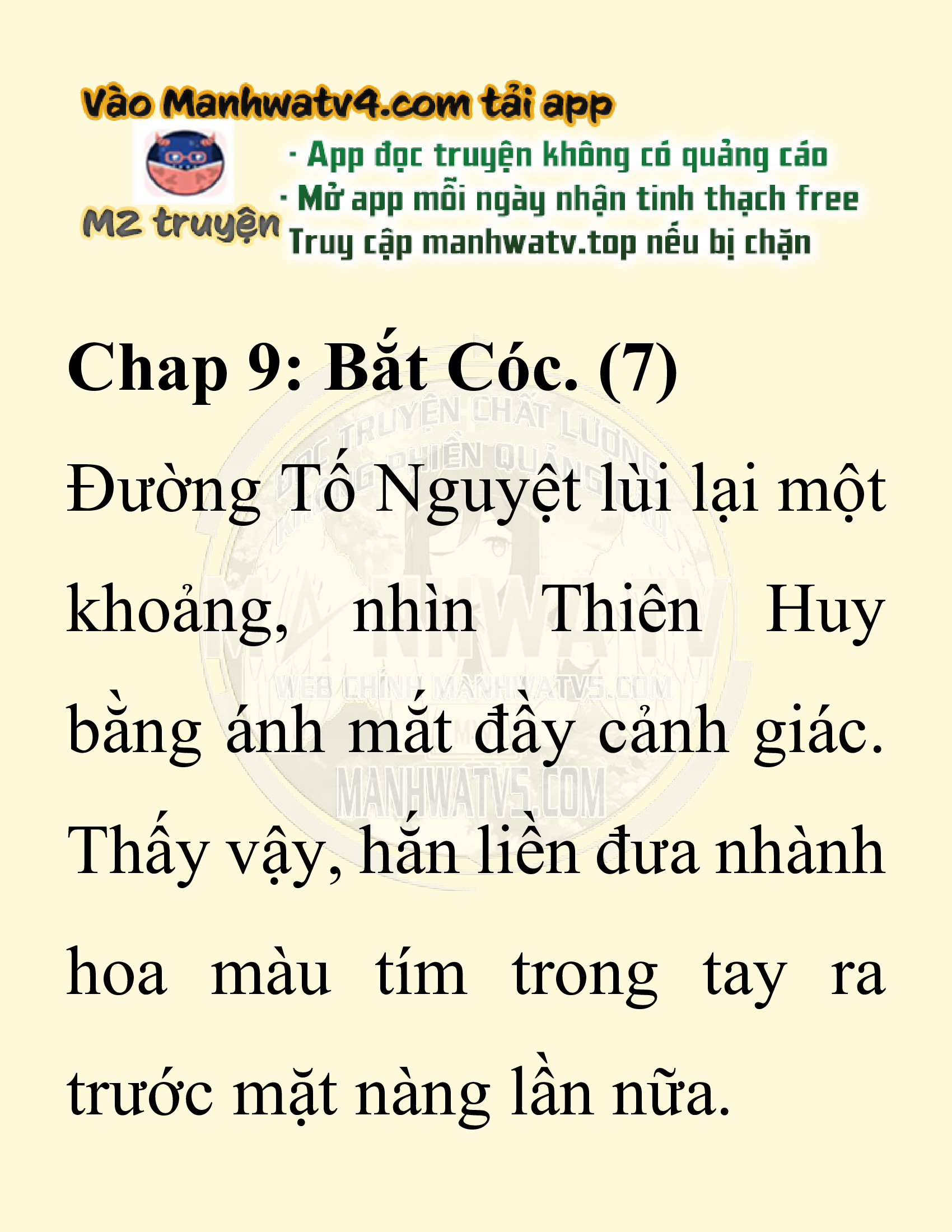 Đọc truyện SNVT[NOVEL] Ta Bắt Cóc Tiểu Nữ Đường Gia Tứ Xuyên - Chap 9: Bắt Cóc