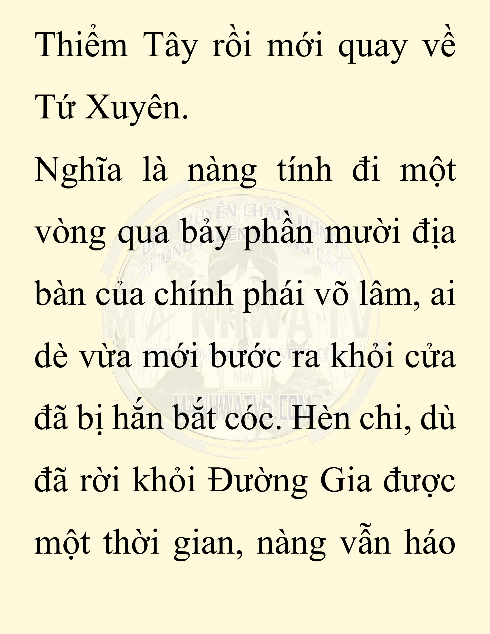 Đọc truyện SNVT[NOVEL] Ta Bắt Cóc Tiểu Nữ Đường Gia Tứ Xuyên - Chap 90: Hành Trình Đến Thiểm Tây