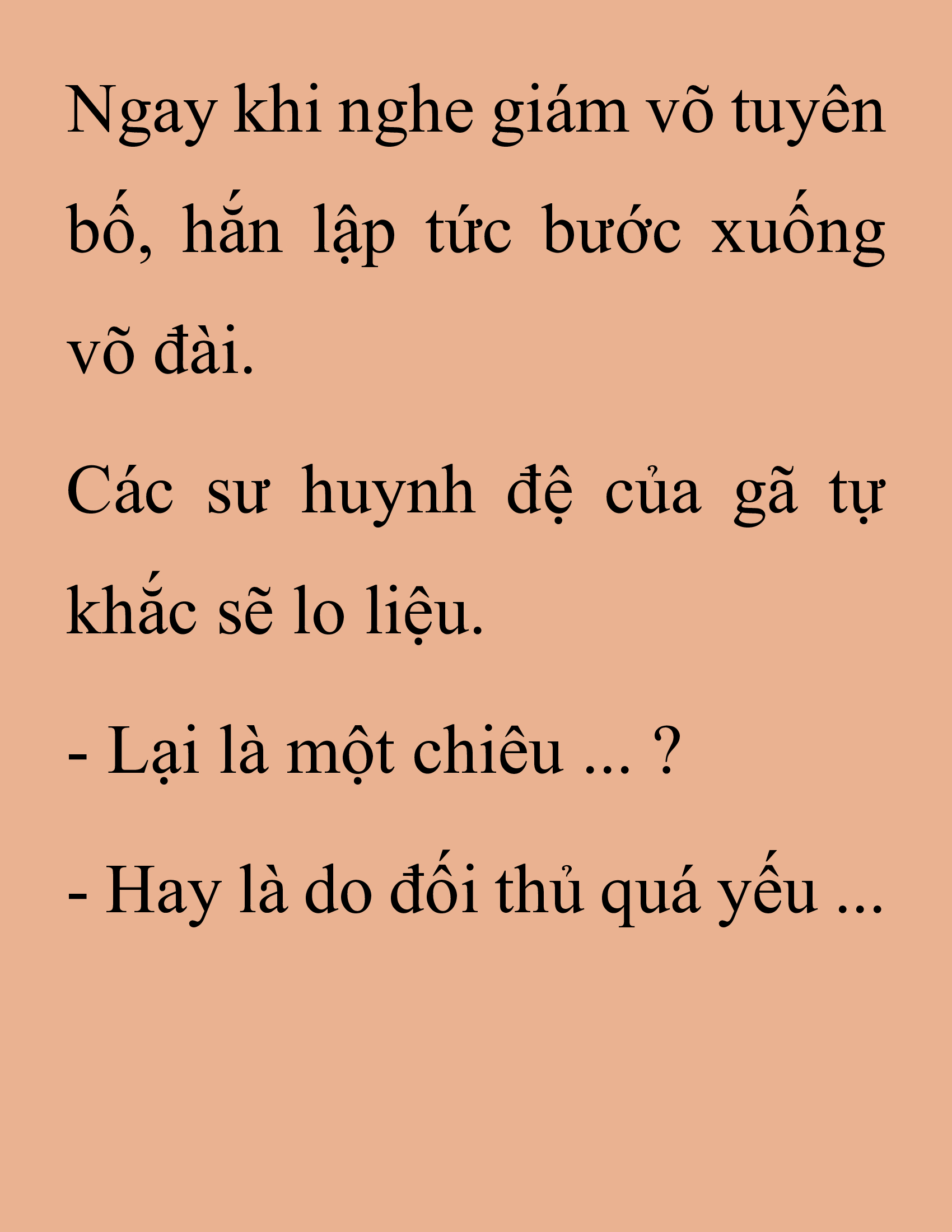 Đọc truyện SNVT[NOVEL] Thanh Mai Trúc Mã Của Đệ Nhất Thiên Hạ - Chương 153: Tỷ Võ Giao Hữu