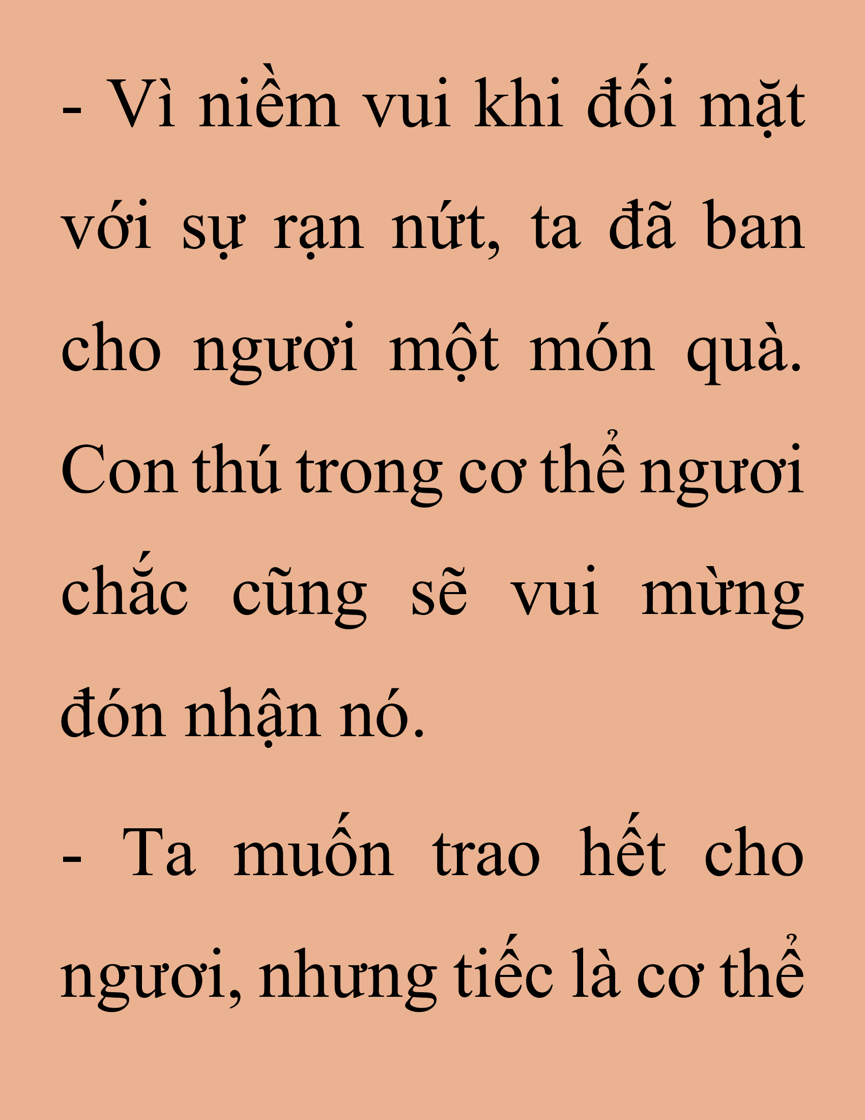 Đọc truyện SNVT[NOVEL] Thanh Mai Trúc Mã Của Đệ Nhất Thiên Hạ - Chương 184: Thứ Ta Muốn Ngươi Thấy.