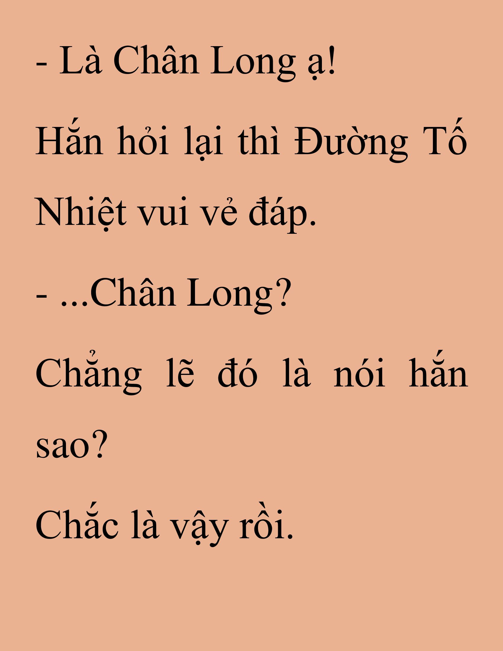 Đọc truyện SNVT[NOVEL] Thanh Mai Trúc Mã Của Đệ Nhất Thiên Hạ - Chương 188: Chân Long (眞龍) 