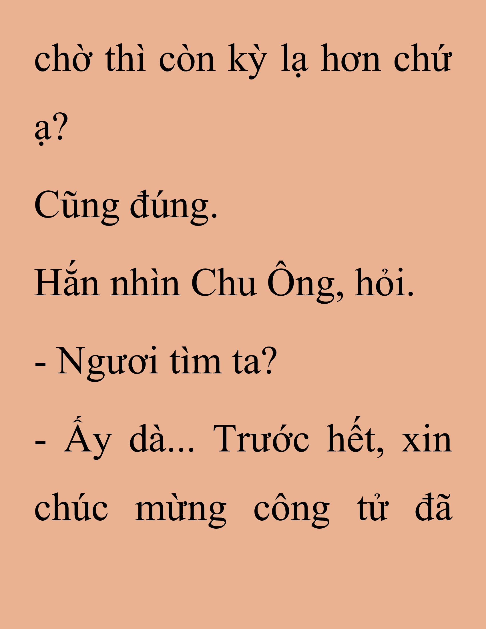 Đọc truyện SNVT[NOVEL] Thanh Mai Trúc Mã Của Đệ Nhất Thiên Hạ - Chương 196: Là Ngẫu Nhiên Thôi