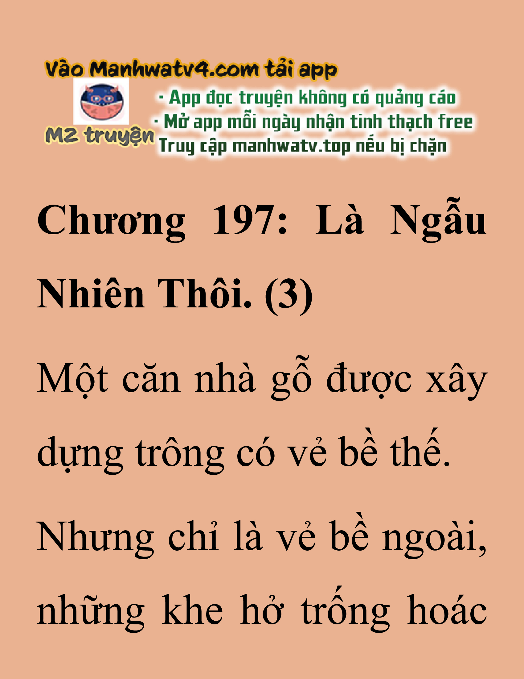 Đọc truyện SNVT[NOVEL] Thanh Mai Trúc Mã Của Đệ Nhất Thiên Hạ - Chương 197: Là Ngẫu Nhiên Thôi