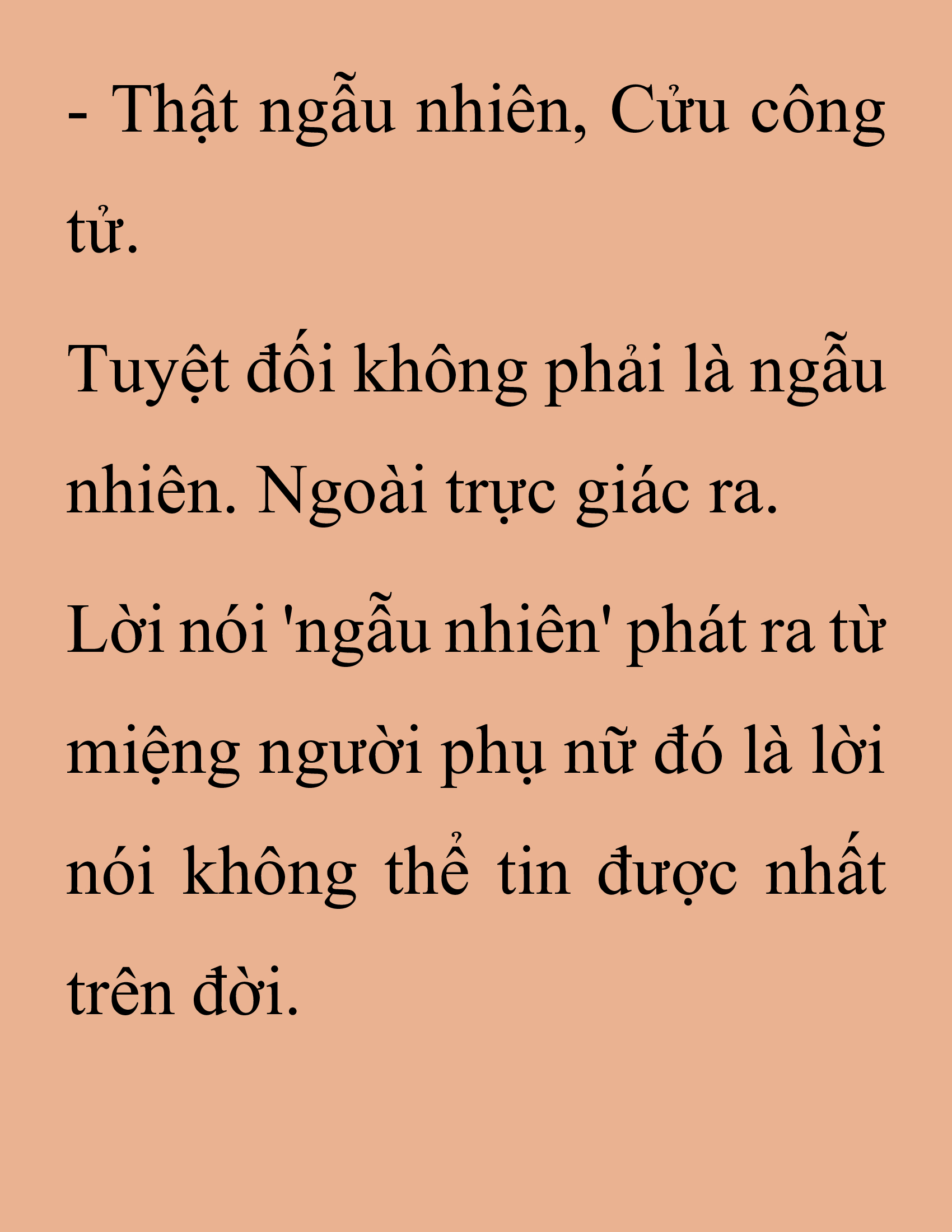 Đọc truyện SNVT[NOVEL] Thanh Mai Trúc Mã Của Đệ Nhất Thiên Hạ - Chương 200: Là Ngẫu Nhiên Thôi