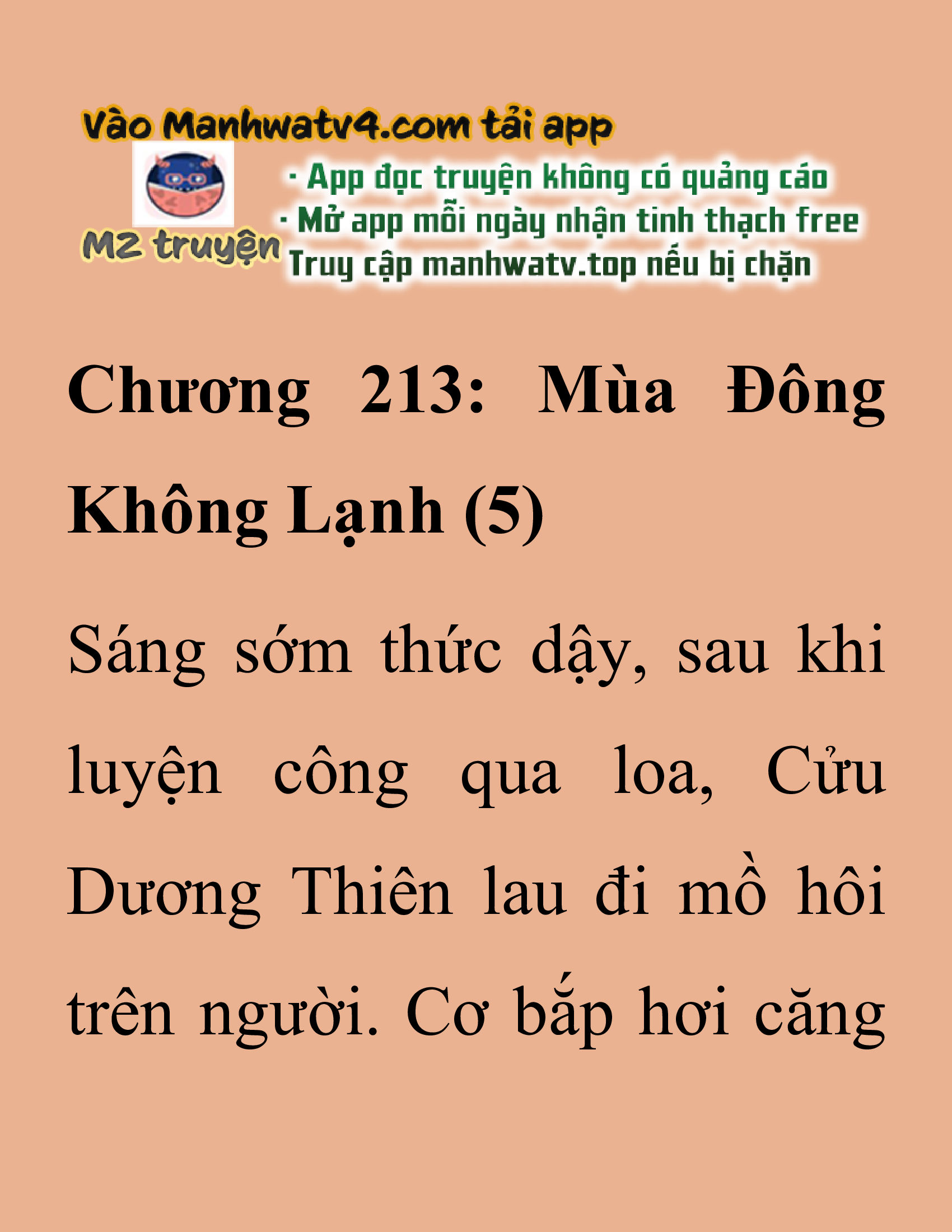 Đọc truyện SNVT[NOVEL] Thanh Mai Trúc Mã Của Đệ Nhất Thiên Hạ - Chương 213: Mùa Đông Không Lạnh
