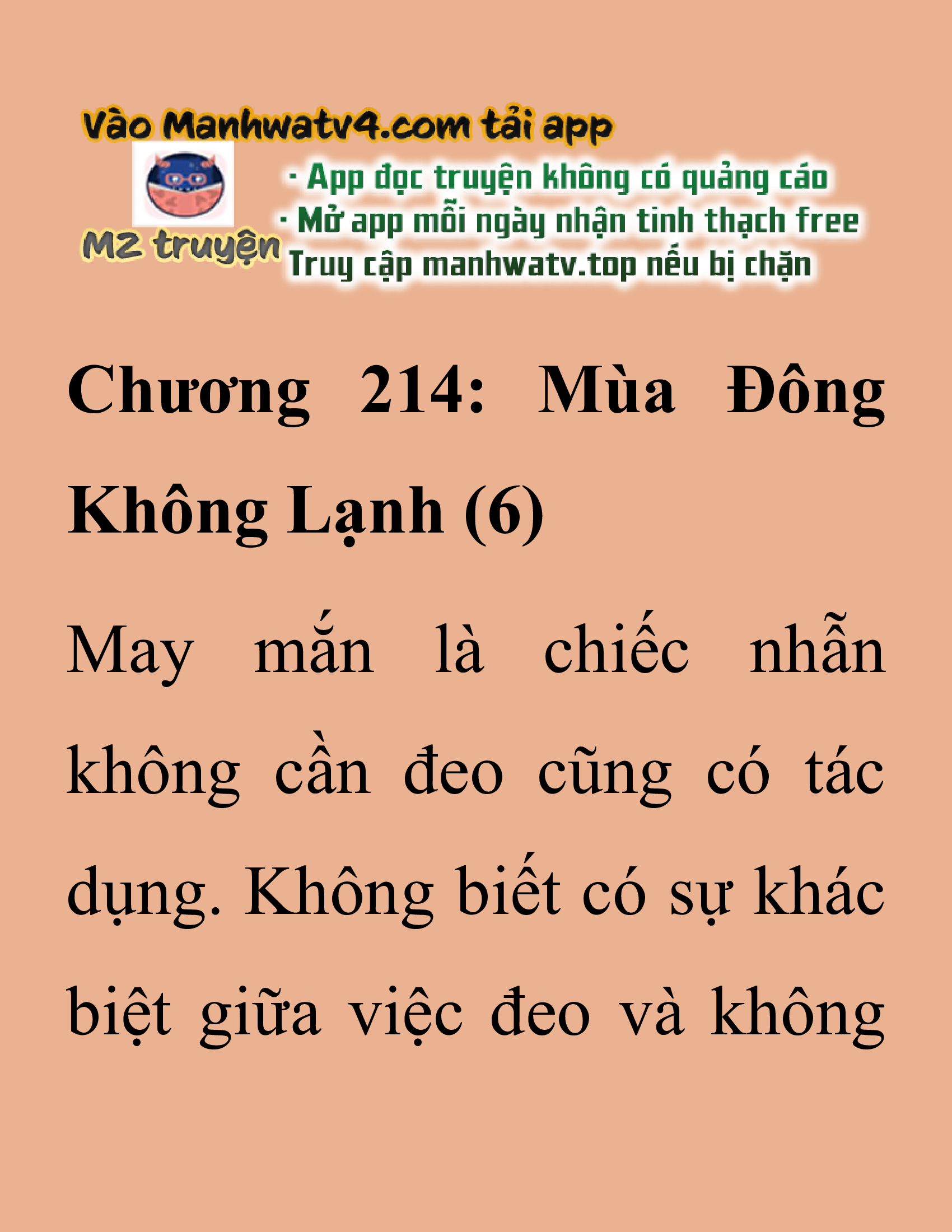 Đọc truyện SNVT[NOVEL] Thanh Mai Trúc Mã Của Đệ Nhất Thiên Hạ - Chương 214: Mùa Đông Không Lạnh