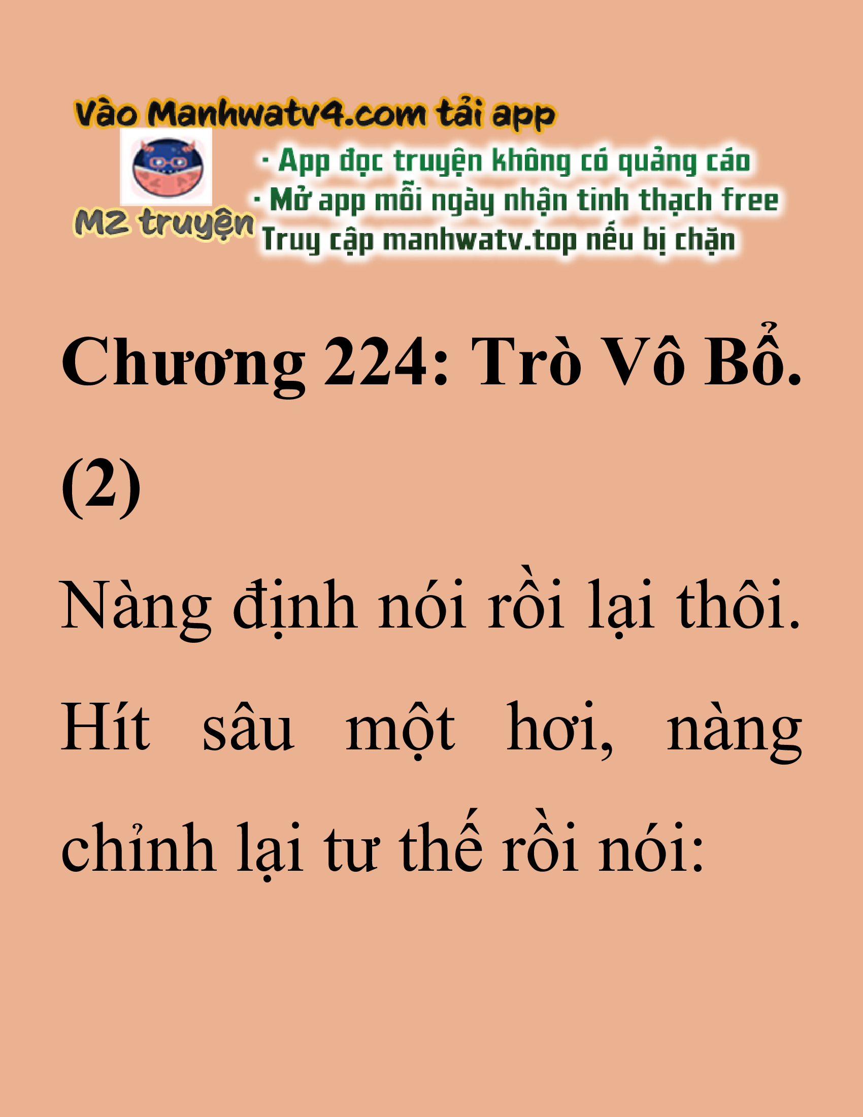 Đọc truyện SNVT[NOVEL] Thanh Mai Trúc Mã Của Đệ Nhất Thiên Hạ - Chương 224: Trò Vô Bổ