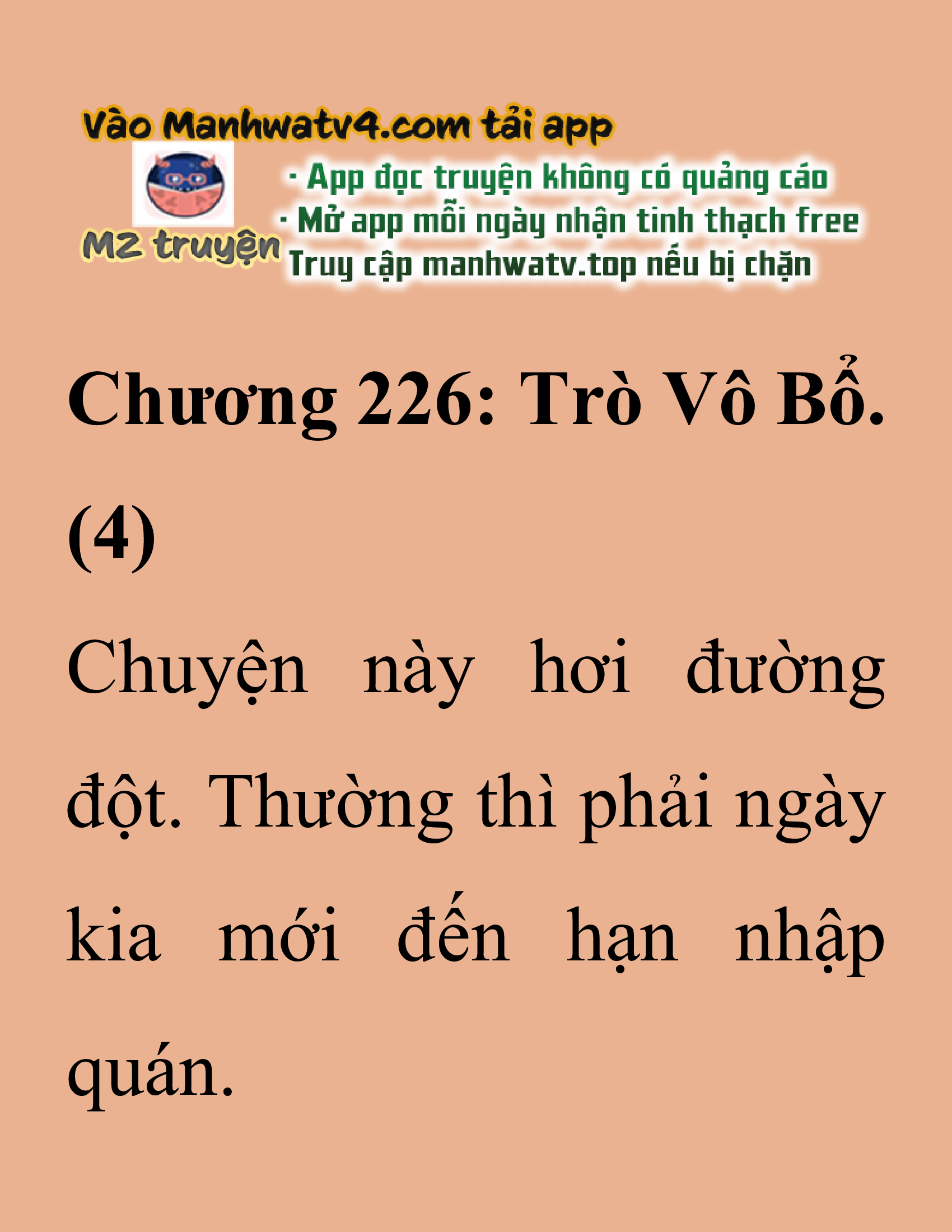 Đọc truyện SNVT[NOVEL] Thanh Mai Trúc Mã Của Đệ Nhất Thiên Hạ - Chương 226: Trò Vô Bổ