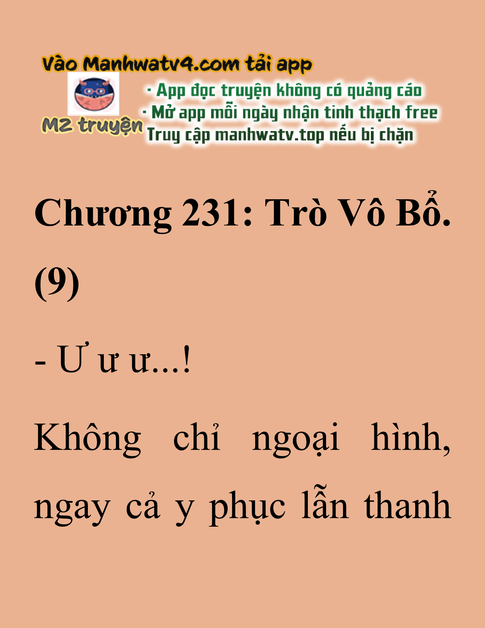 Đọc truyện SNVT[NOVEL] Thanh Mai Trúc Mã Của Đệ Nhất Thiên Hạ - Chương 231: Trò Vô Bổ