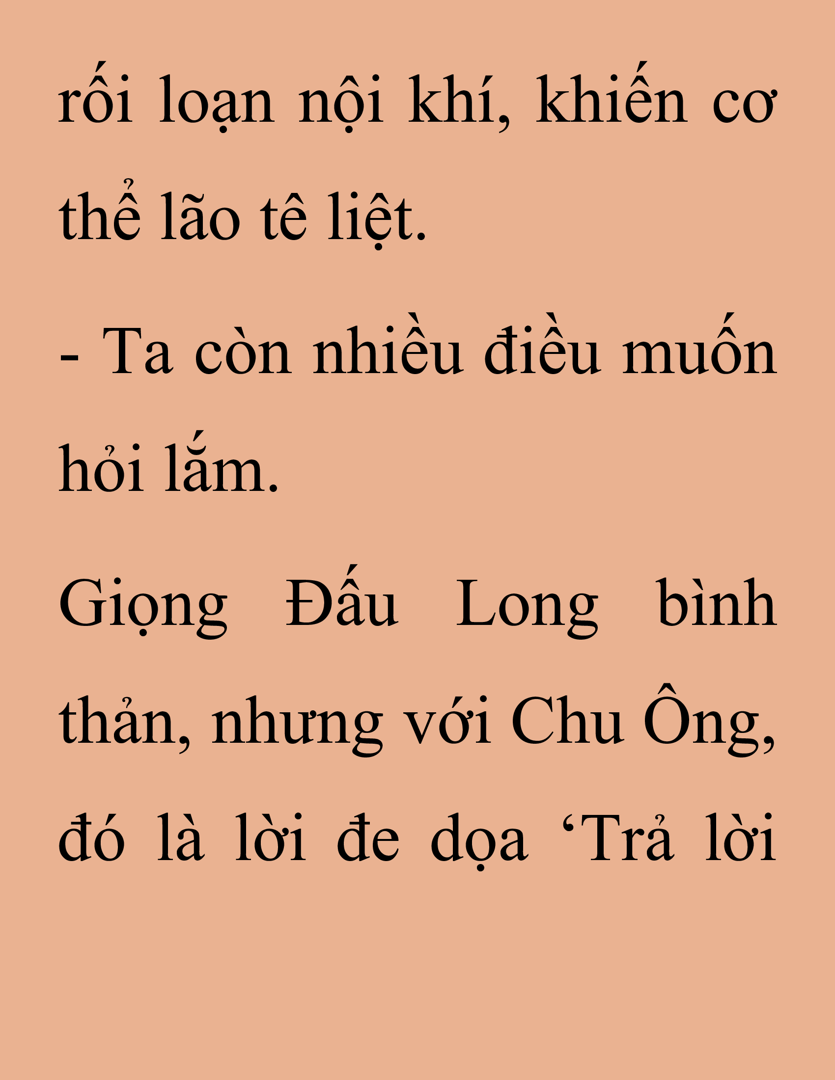 Đọc truyện SNVT[NOVEL] Thanh Mai Trúc Mã Của Đệ Nhất Thiên Hạ - Chương 235: Biết Thân Biết Phận Đi