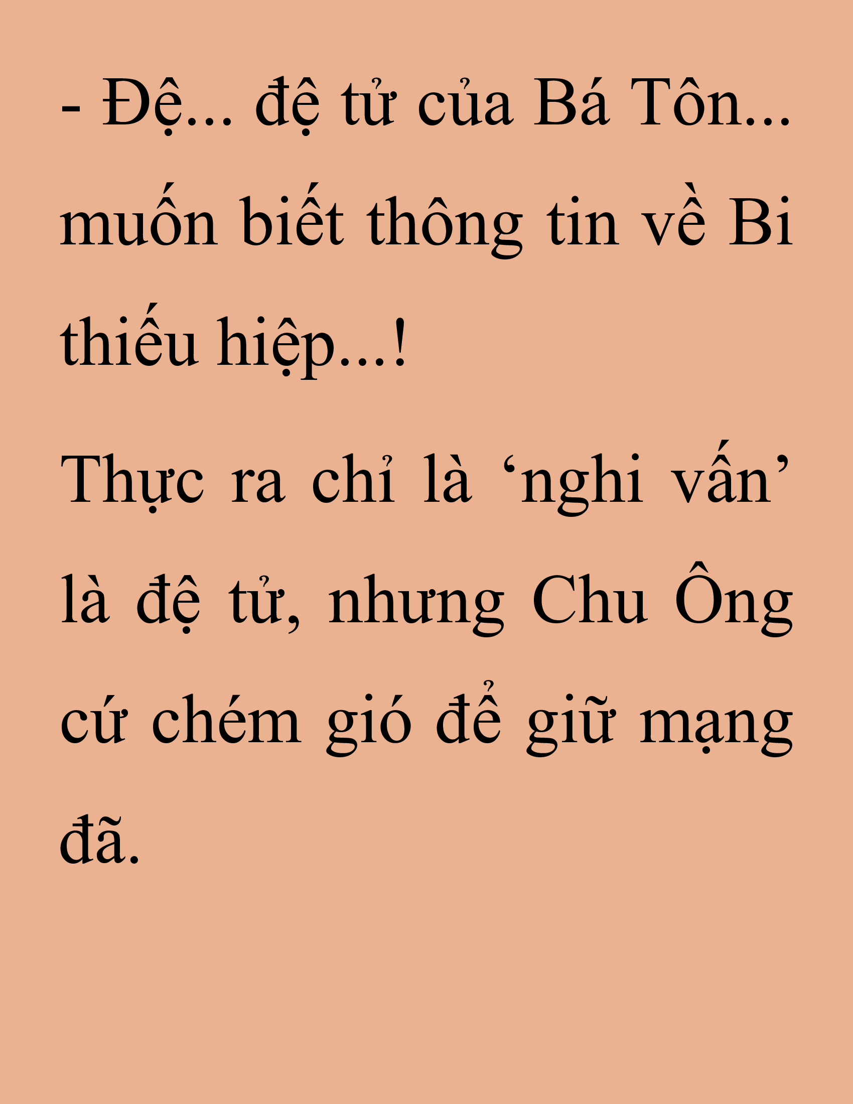 Đọc truyện SNVT[NOVEL] Thanh Mai Trúc Mã Của Đệ Nhất Thiên Hạ - Chương 235: Biết Thân Biết Phận Đi
