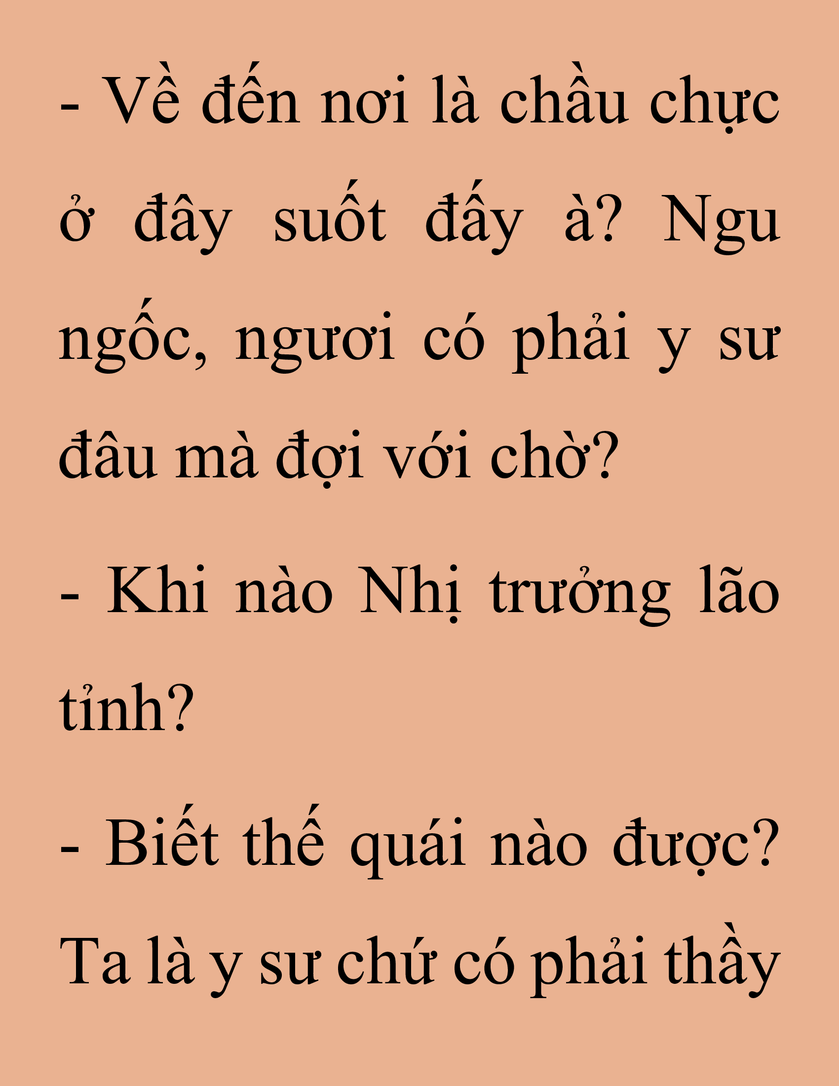 Đọc truyện SNVT[NOVEL] Thanh Mai Trúc Mã Của Đệ Nhất Thiên Hạ - Chương 237: Biết Thân Biết Phận Đi