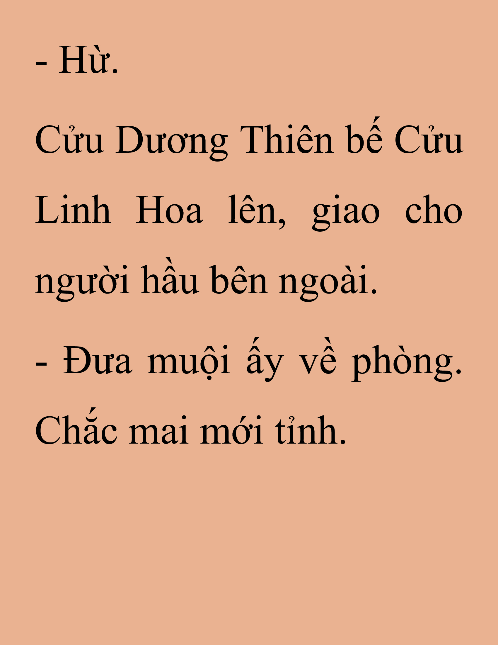 Đọc truyện SNVT[NOVEL] Thanh Mai Trúc Mã Của Đệ Nhất Thiên Hạ - Chương 237: Biết Thân Biết Phận Đi
