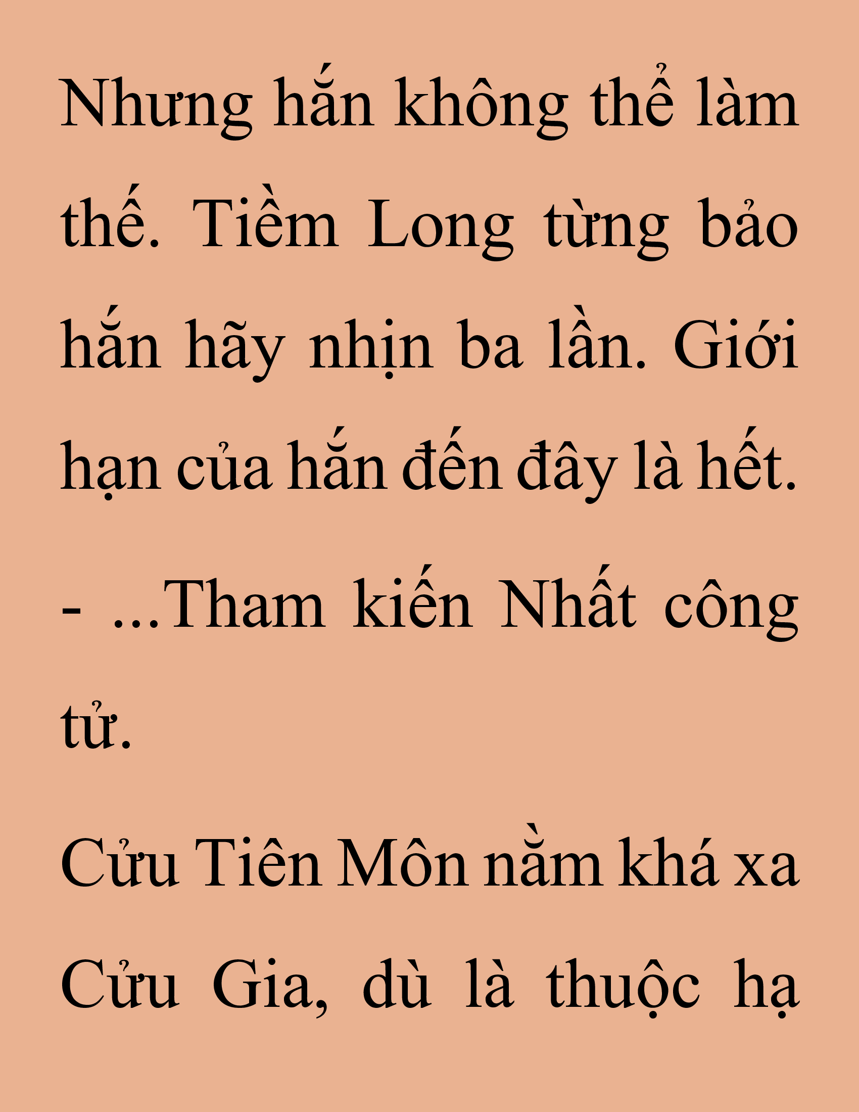 Đọc truyện SNVT[NOVEL] Thanh Mai Trúc Mã Của Đệ Nhất Thiên Hạ - Chương 237: Biết Thân Biết Phận Đi