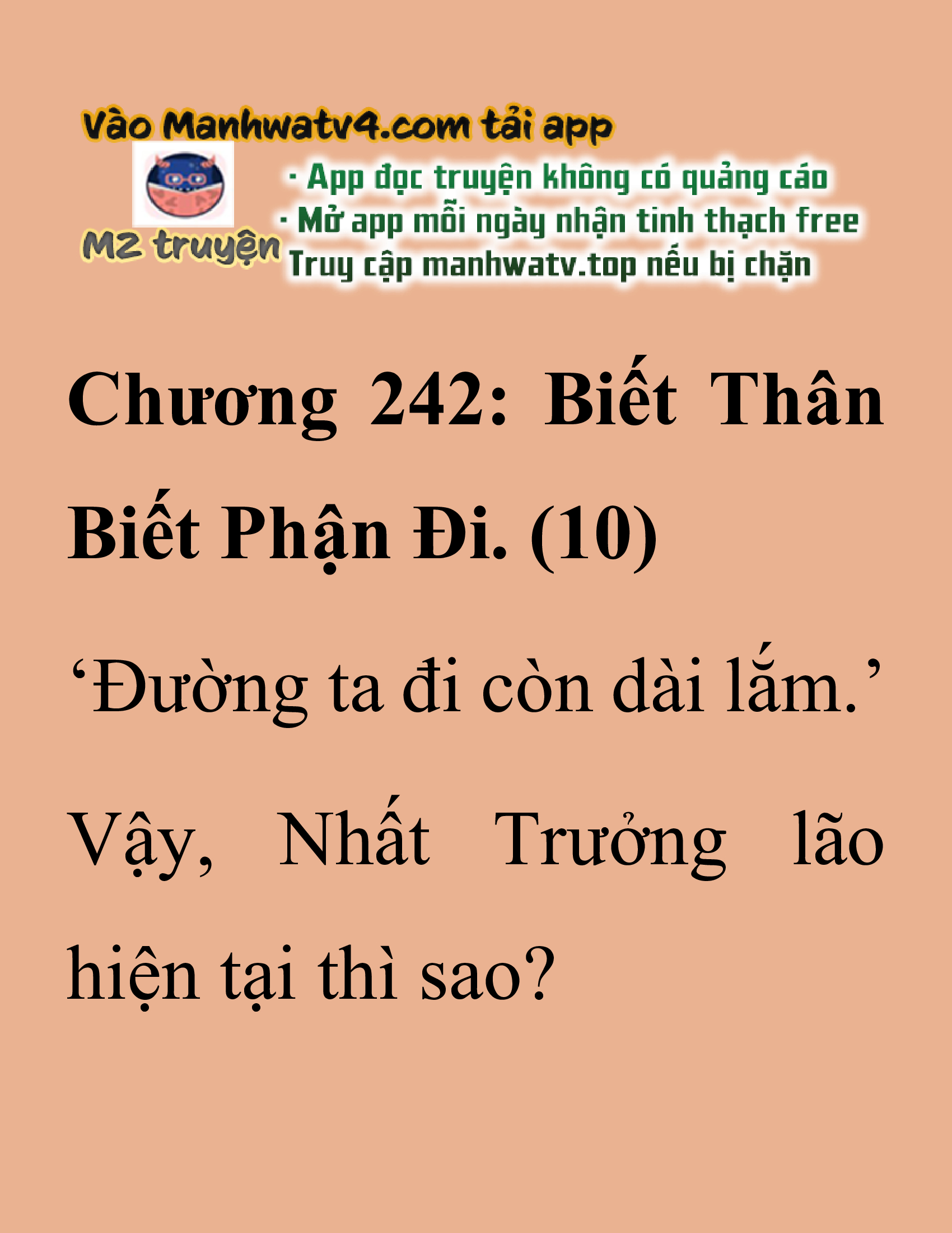 Đọc truyện SNVT[NOVEL] Thanh Mai Trúc Mã Của Đệ Nhất Thiên Hạ - Chương 242: Biết Thân Biết Phận Đi