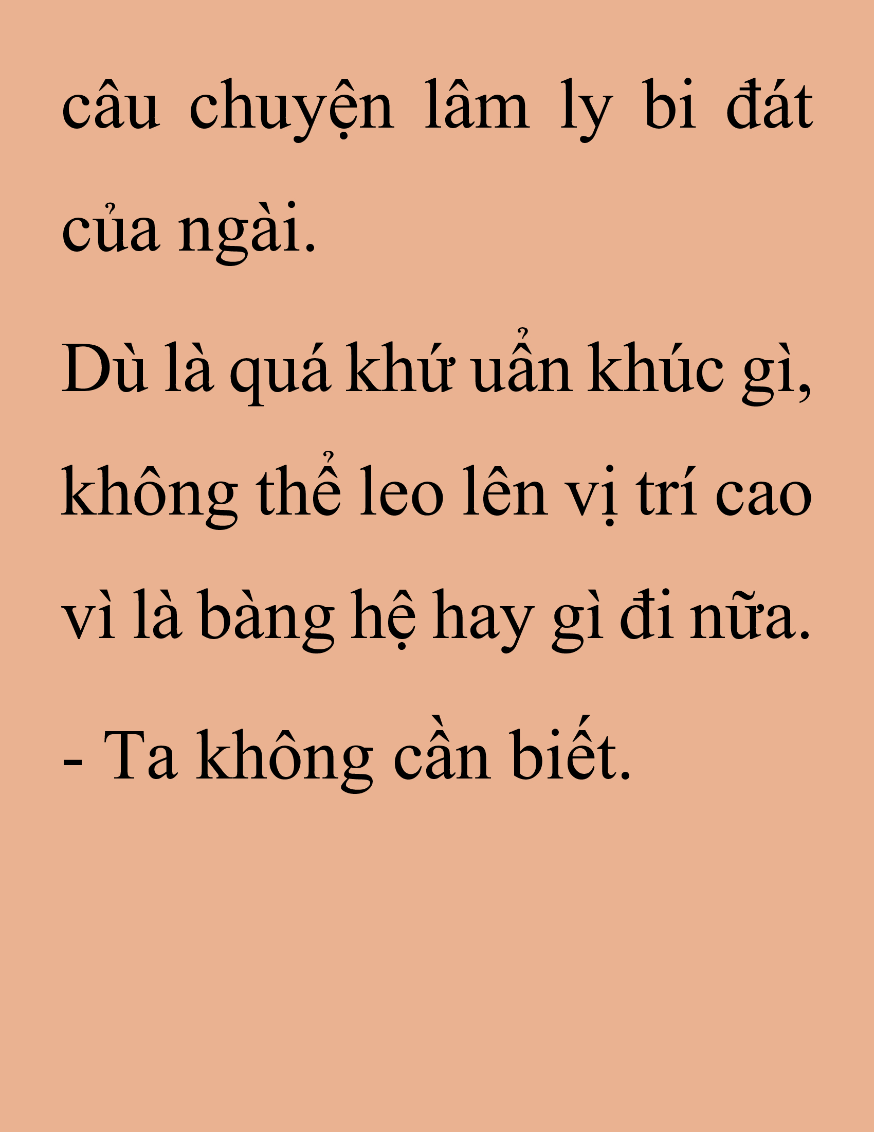 Đọc truyện SNVT[NOVEL] Thanh Mai Trúc Mã Của Đệ Nhất Thiên Hạ - Chương 243: Biết Thân Biết Phận Đi