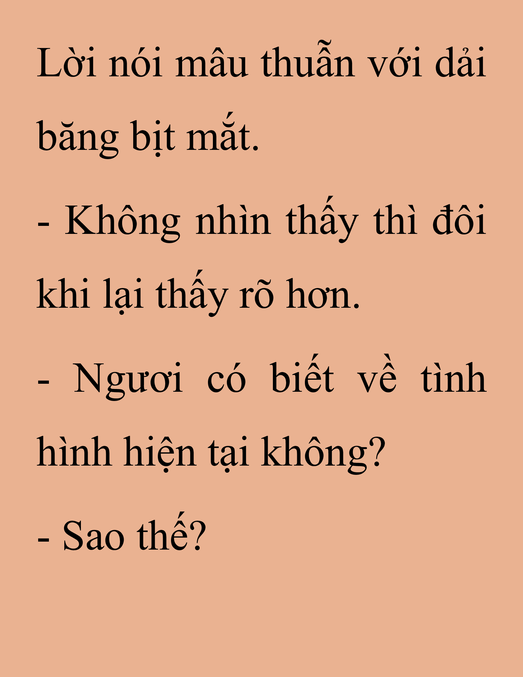 Đọc truyện SNVT[NOVEL] Thanh Mai Trúc Mã Của Đệ Nhất Thiên Hạ - Chương 244: Biết Thân Biết Phận Đi