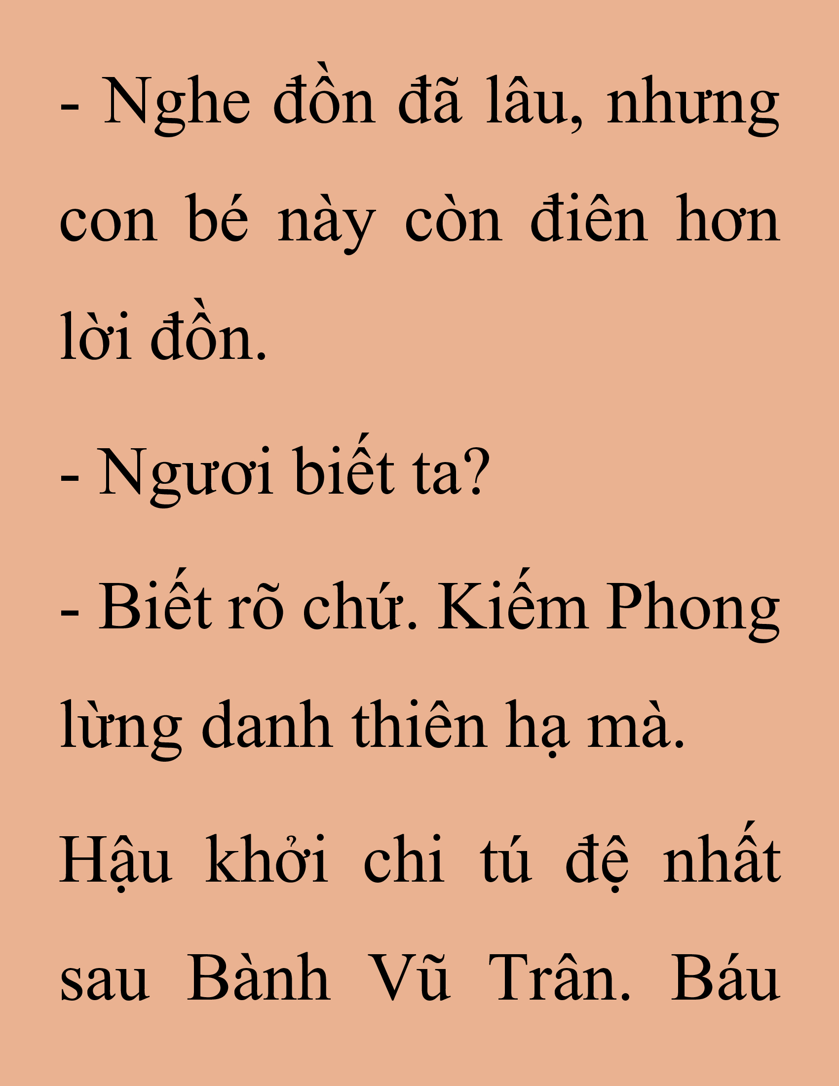 Đọc truyện SNVT[NOVEL] Thanh Mai Trúc Mã Của Đệ Nhất Thiên Hạ - Chương 244: Biết Thân Biết Phận Đi