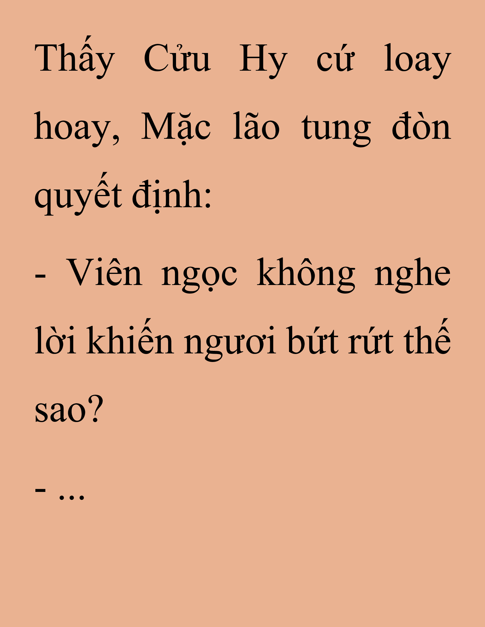 Đọc truyện SNVT[NOVEL] Thanh Mai Trúc Mã Của Đệ Nhất Thiên Hạ - Chương 252: Ta Sẽ Đi