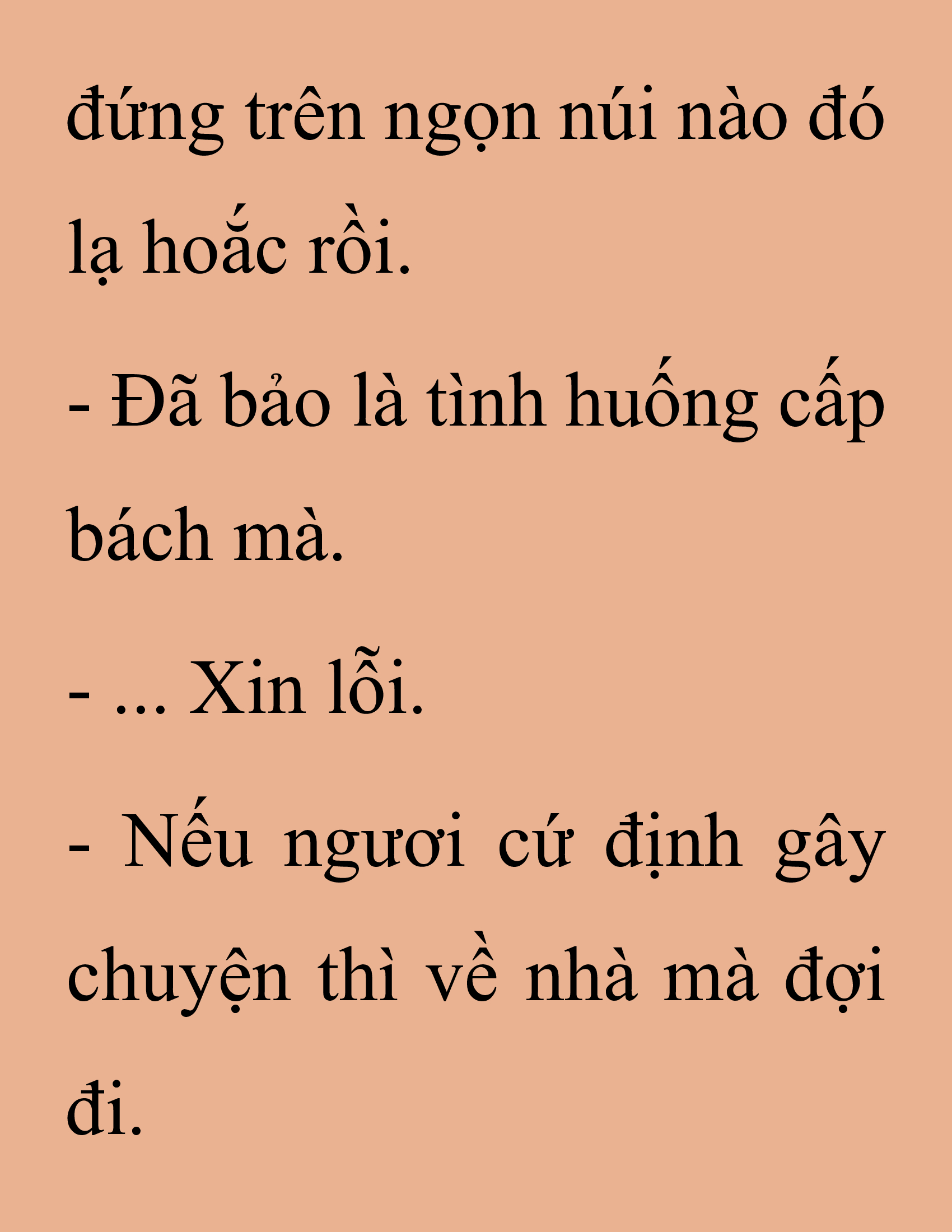 Đọc truyện SNVT[NOVEL] Thanh Mai Trúc Mã Của Đệ Nhất Thiên Hạ - Chương 253: Vu Đông Sơn Mạch