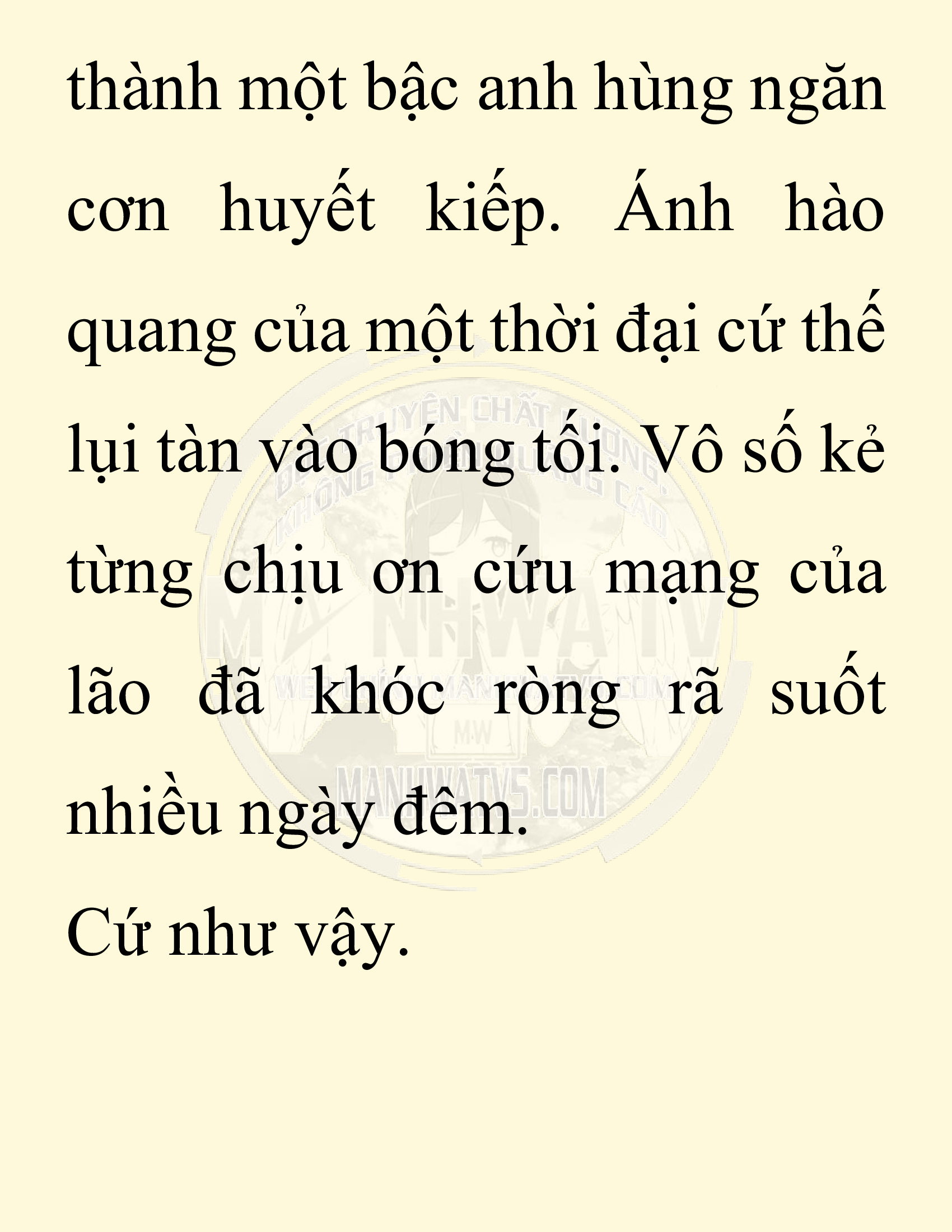 Đọc truyện SNVT[NOVEL] Thiên Hạ Đệ Nhất Nhân Đã Chết - Chap 1: Thiên Hạ Đệ Nhất Nhân Vẫn Lạc