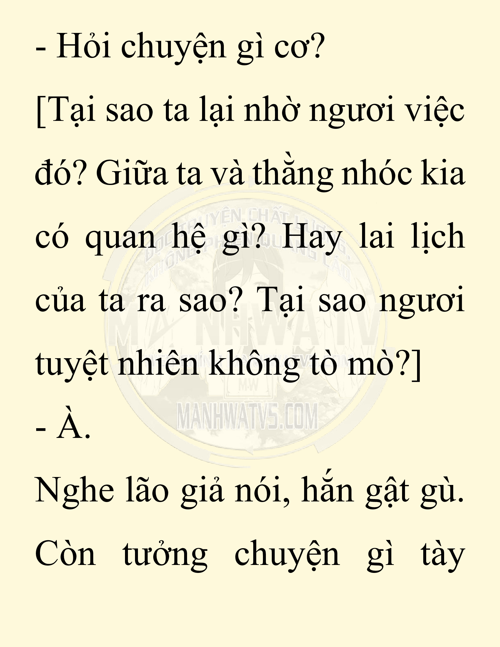 Đọc truyện SNVT[NOVEL] Thiên Hạ Đệ Nhất Nhân Đã Chết - Chap 11: Thiên Hạ Đệ Nhất Nhân Vẫn Lạc