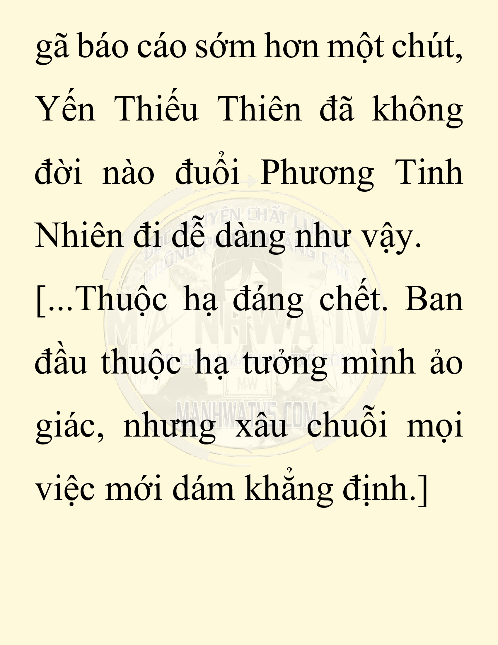 Đọc truyện SNVT[NOVEL] Thiên Hạ Đệ Nhất Nhân Đã Chết - Chap 12: Thiên Hạ Đệ Nhất Nhân Vẫn Lạc