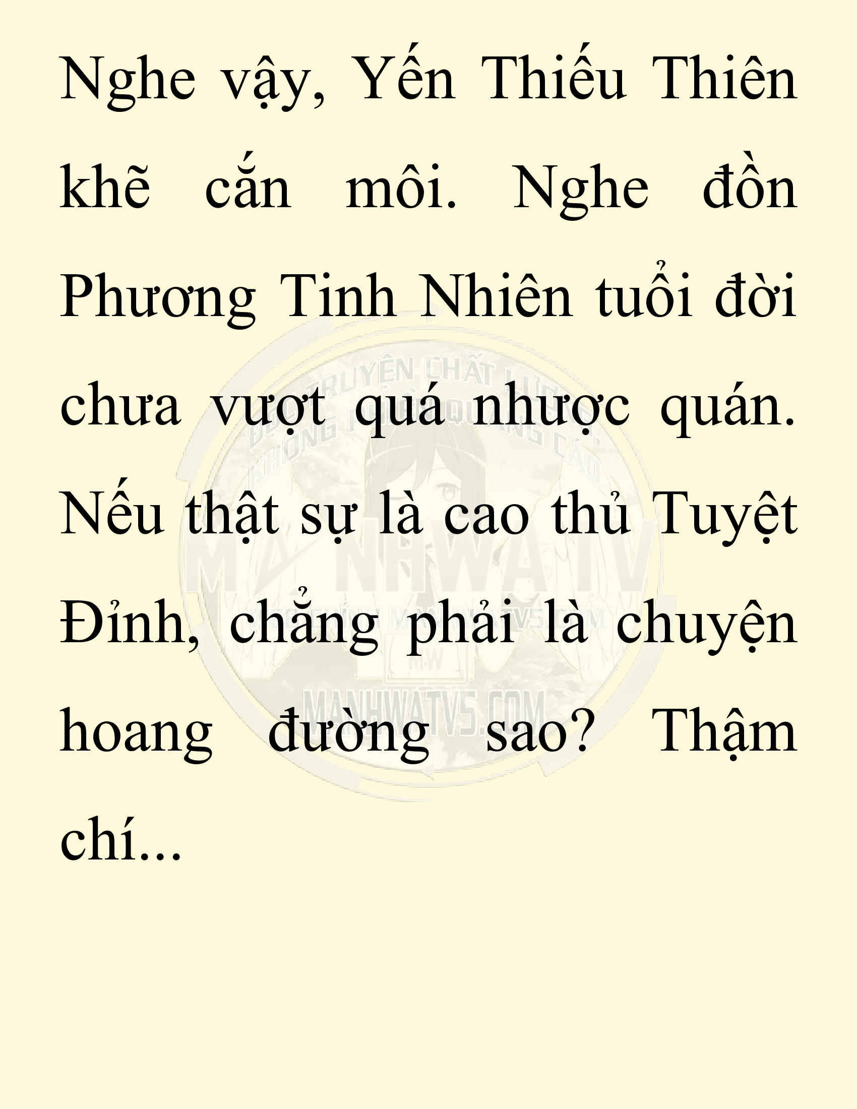 Đọc truyện SNVT[NOVEL] Thiên Hạ Đệ Nhất Nhân Đã Chết - Chap 12: Thiên Hạ Đệ Nhất Nhân Vẫn Lạc