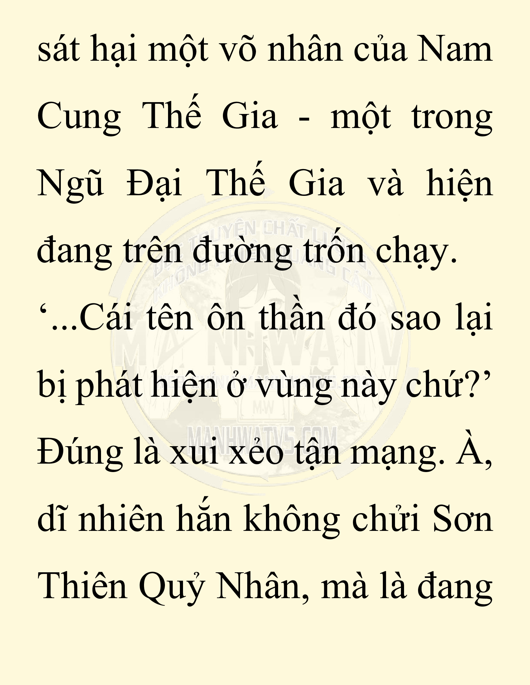 Đọc truyện SNVT[NOVEL] Thiên Hạ Đệ Nhất Nhân Đã Chết - Chap 13: Thiên Hạ Đệ Nhất Nhân Vẫn Lạc