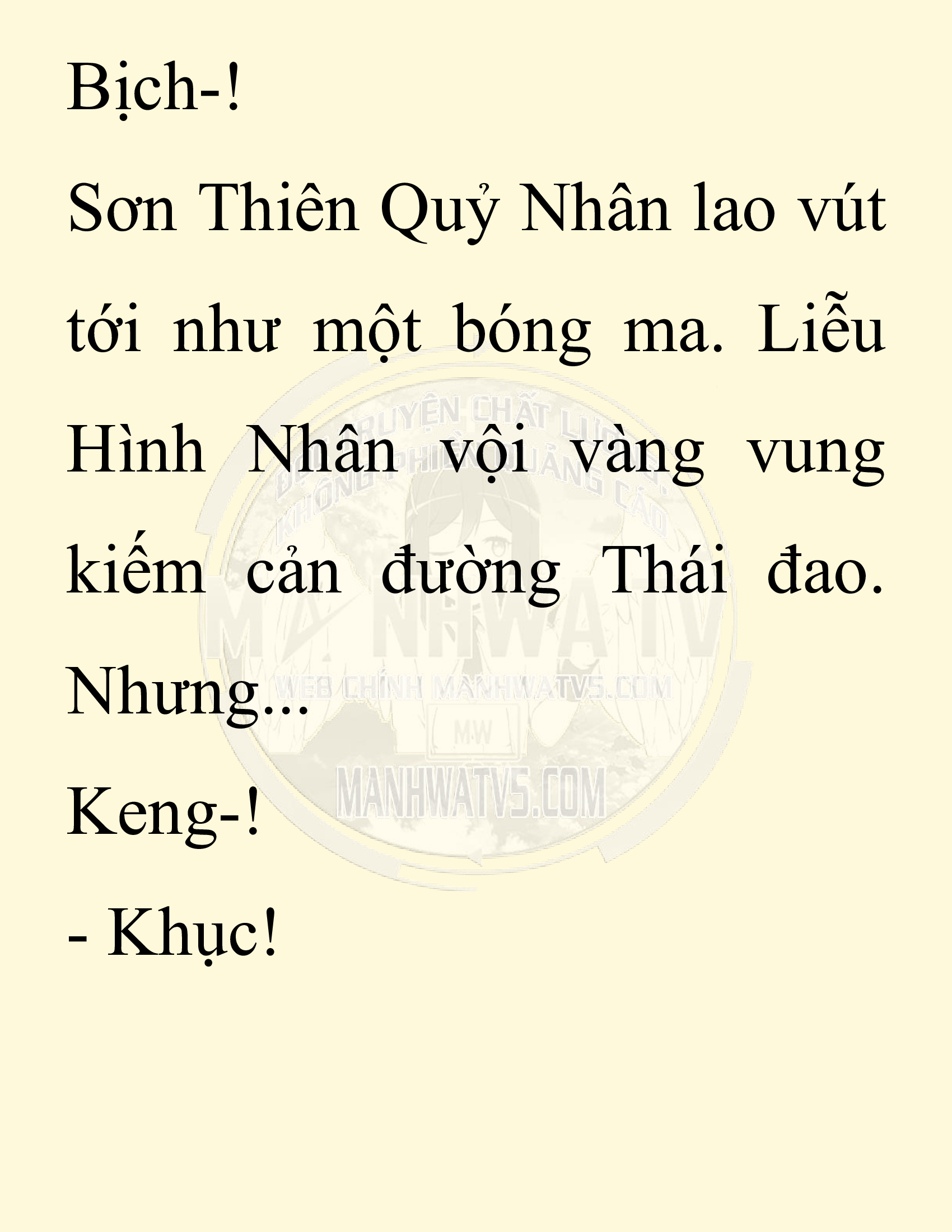 Đọc truyện SNVT[NOVEL] Thiên Hạ Đệ Nhất Nhân Đã Chết - Chap 17: Thiên Hạ Đệ Nhất Nhân Vẫn Lạc