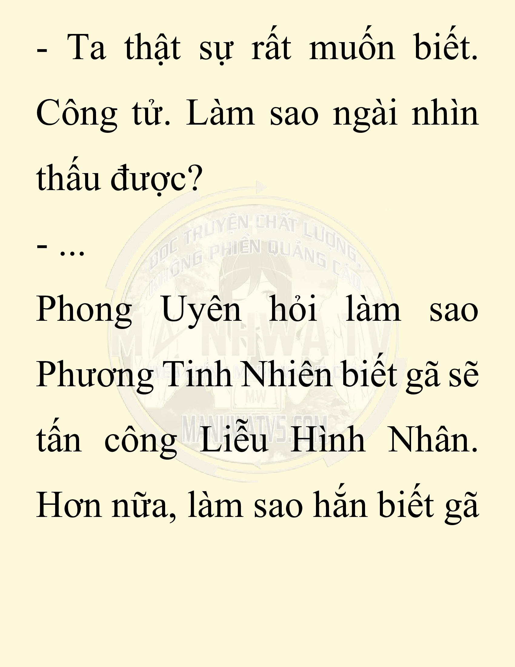 Đọc truyện SNVT[NOVEL] Thiên Hạ Đệ Nhất Nhân Đã Chết - Chap 18: Thiên Hạ Đệ Nhất Nhân Vẫn Lạc