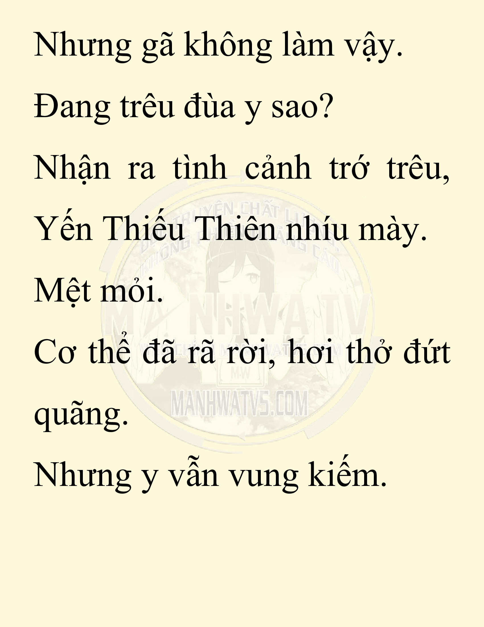 Đọc truyện SNVT[NOVEL] Thiên Hạ Đệ Nhất Nhân Đã Chết - Chap 19: Thiên Hạ Đệ Nhất Nhân Vẫn Lạc